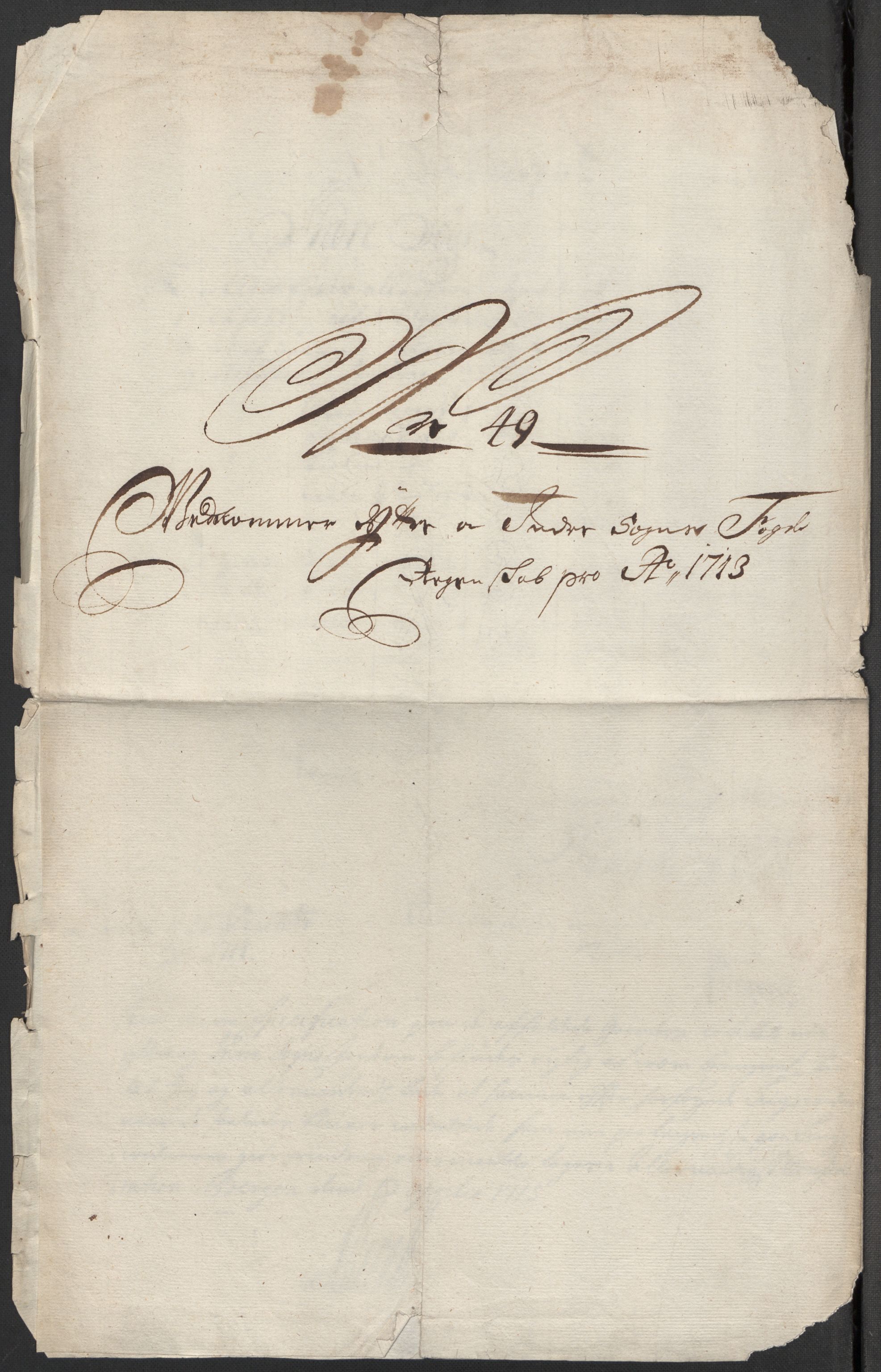 Rentekammeret inntil 1814, Reviderte regnskaper, Fogderegnskap, RA/EA-4092/R52/L3319: Fogderegnskap Sogn, 1713-1714, p. 391