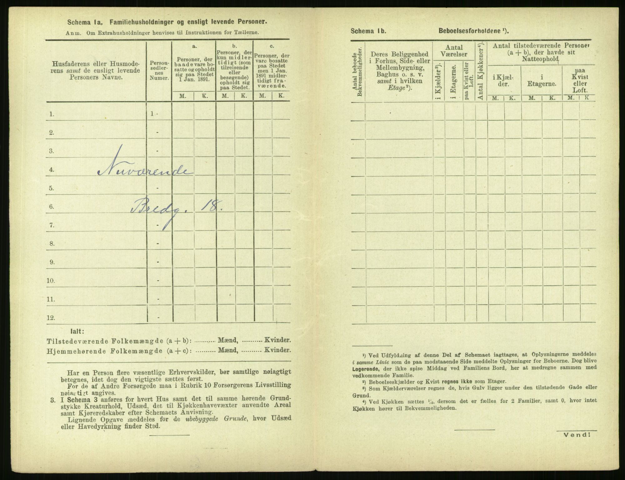 RA, 1891 census for 0301 Kristiania, 1891, p. 93477