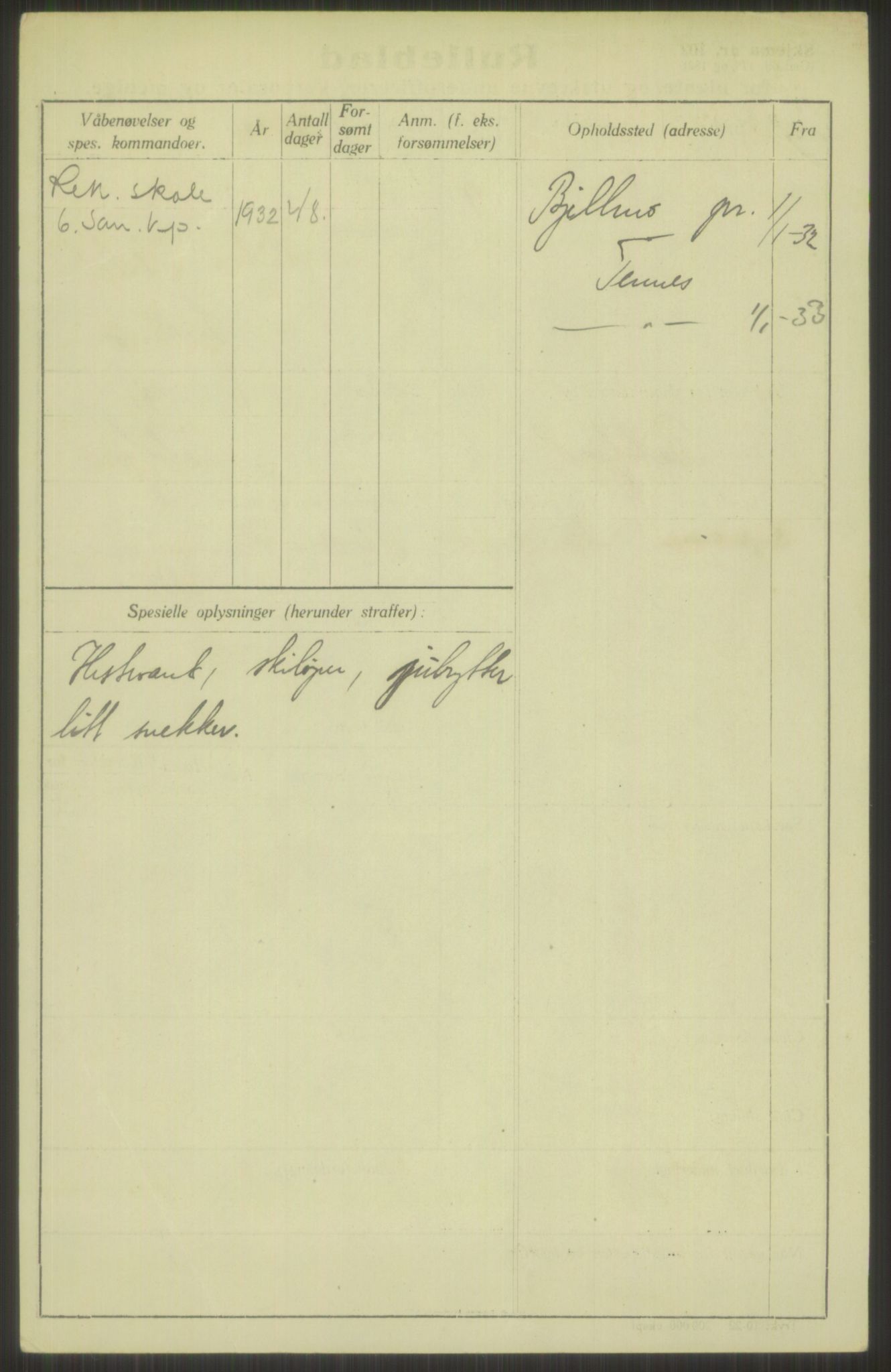 Forsvaret, Troms infanteriregiment nr. 16, AV/RA-RAFA-3146/P/Pa/L0016: Rulleblad for regimentets menige mannskaper, årsklasse 1932, 1932, p. 134