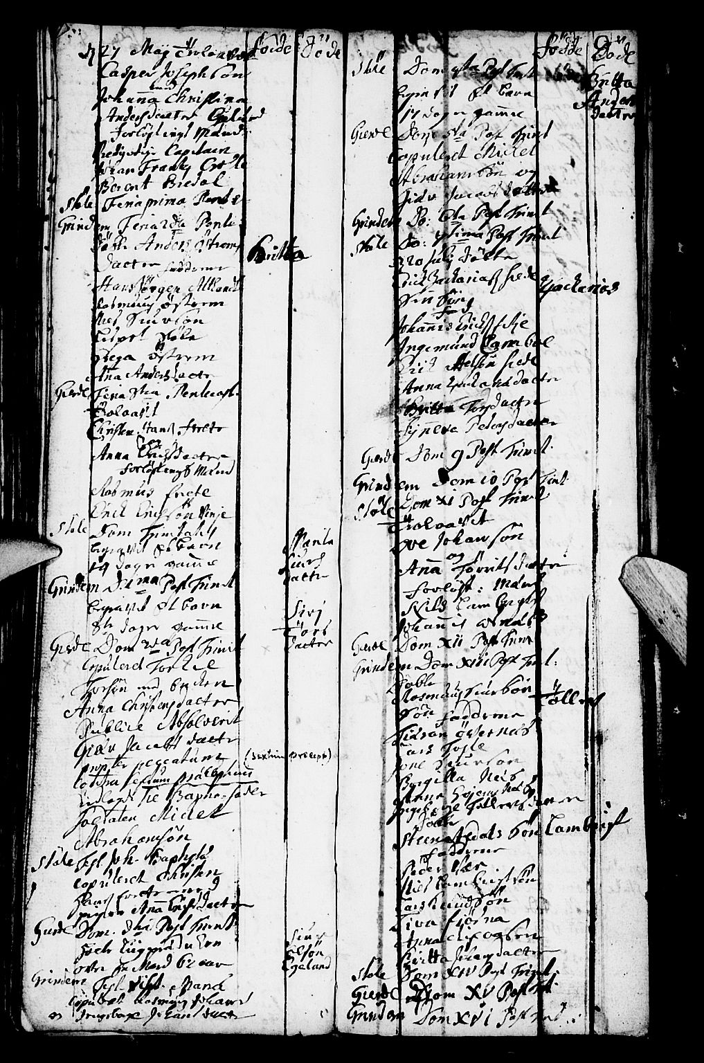 Etne sokneprestembete, AV/SAB-A-75001/H/Haa: Parish register (official) no. A 2, 1725-1755, p. 63