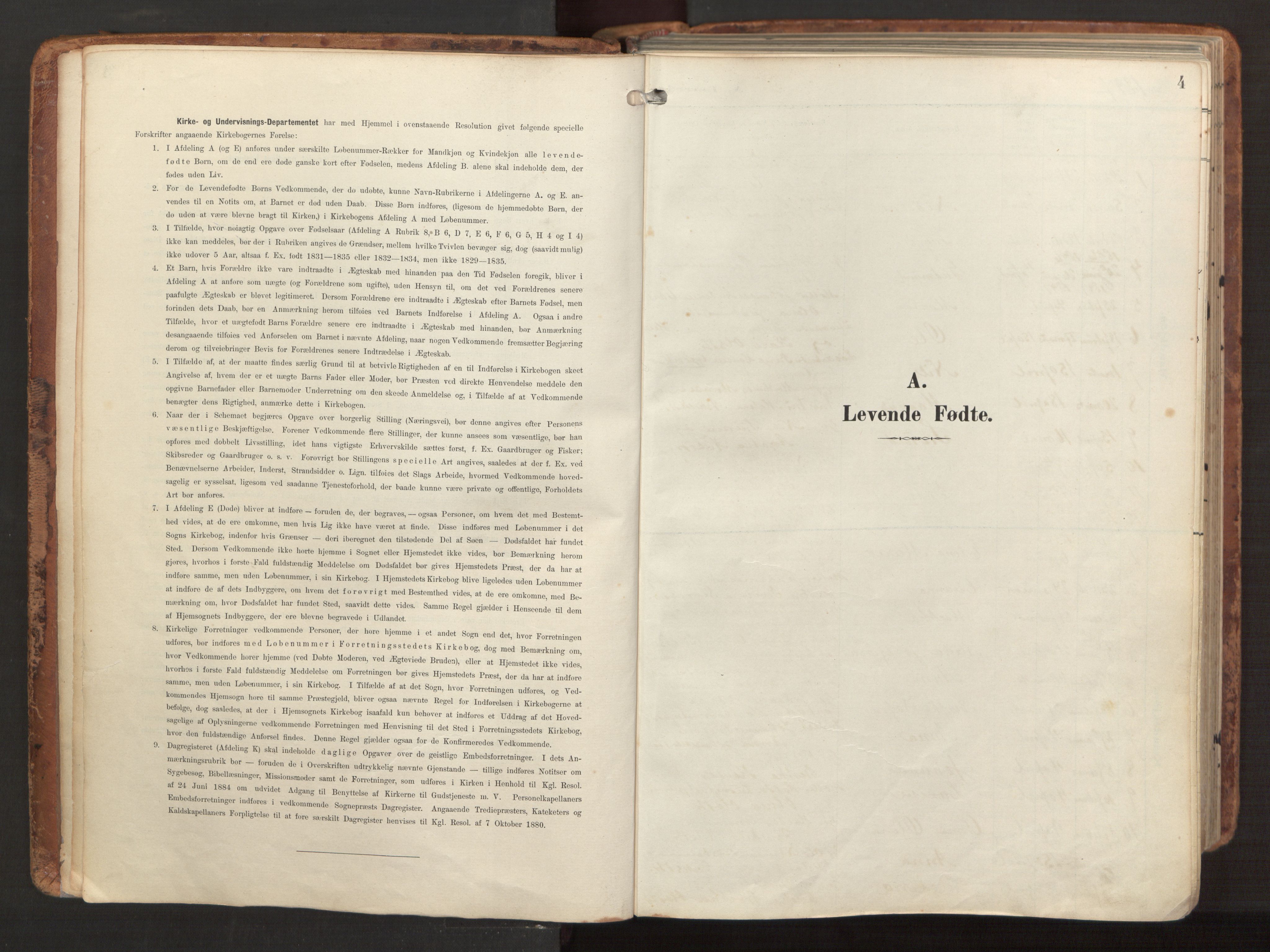 Hosanger sokneprestembete, SAB/A-75801/H/Haa: Parish register (official) no. B 2, 1897-1923, p. 4