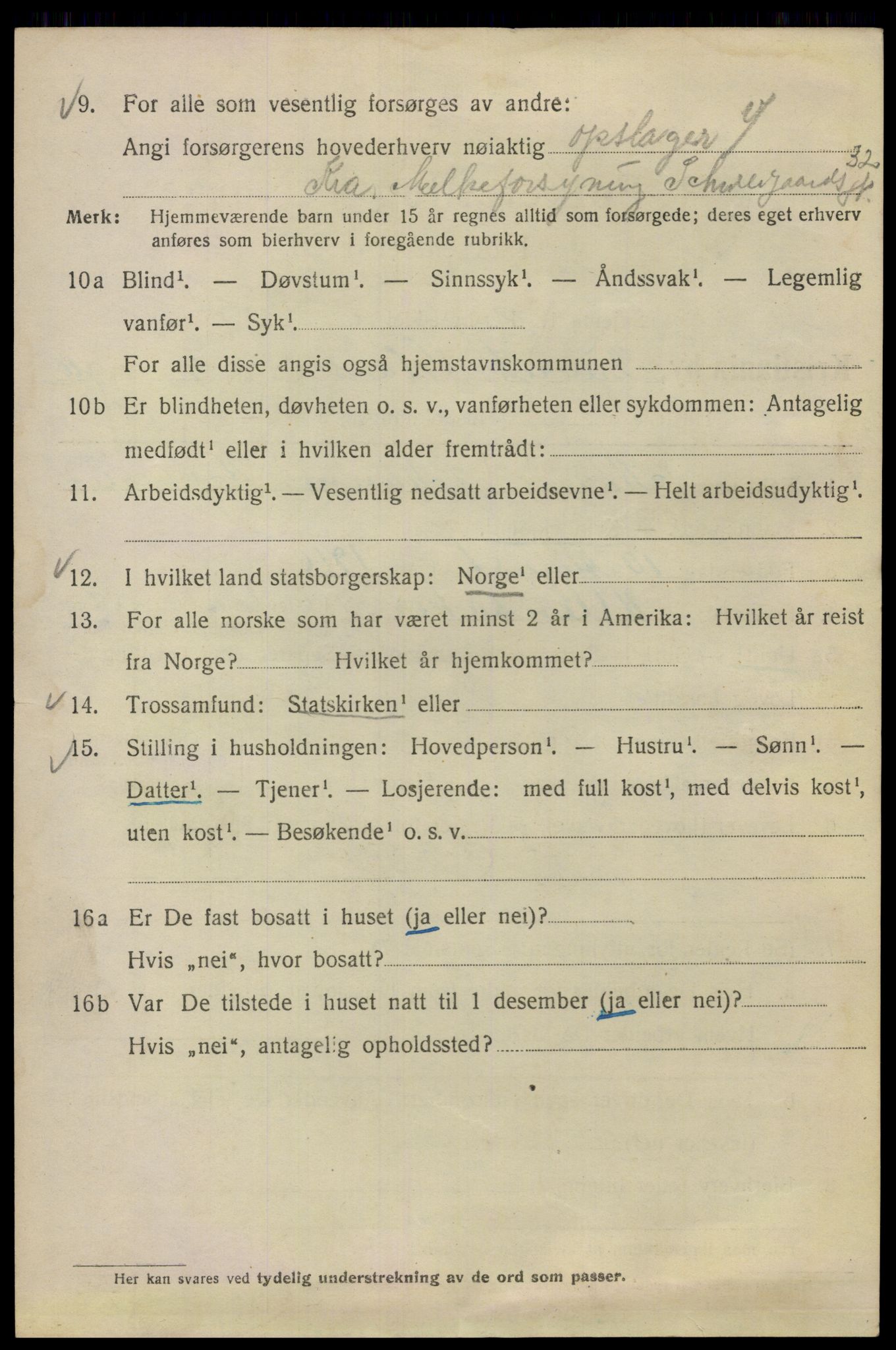 SAO, 1920 census for Kristiania, 1920, p. 237216