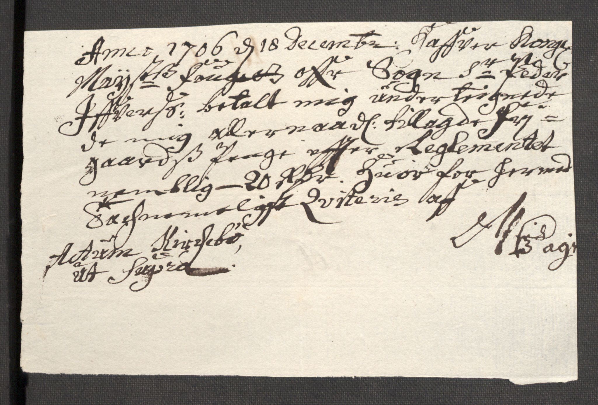 Rentekammeret inntil 1814, Reviderte regnskaper, Fogderegnskap, AV/RA-EA-4092/R52/L3314: Fogderegnskap Sogn, 1705-1707, p. 367