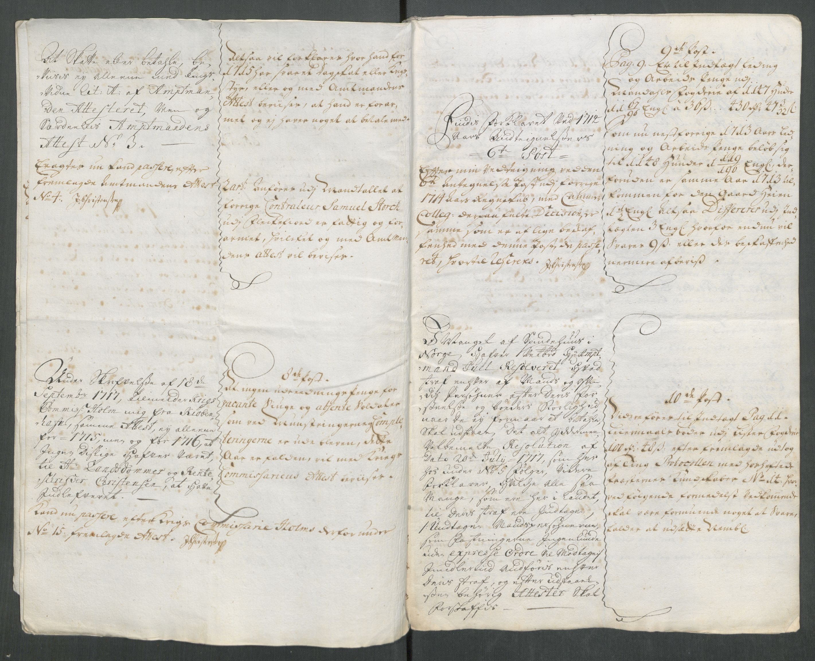 Rentekammeret inntil 1814, Reviderte regnskaper, Fogderegnskap, RA/EA-4092/R43/L2559: Fogderegnskap Lista og Mandal, 1715, p. 297