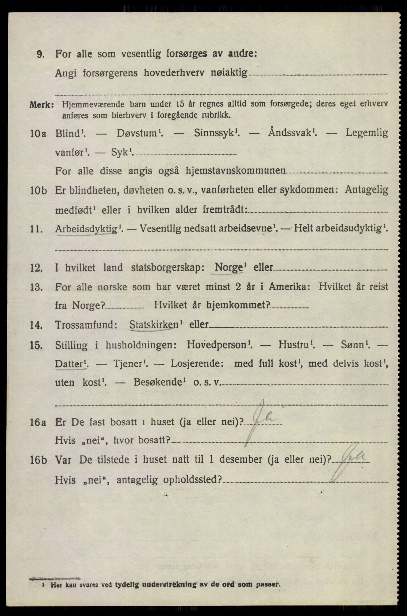 SAKO, 1920 census for Sem, 1920, p. 13410