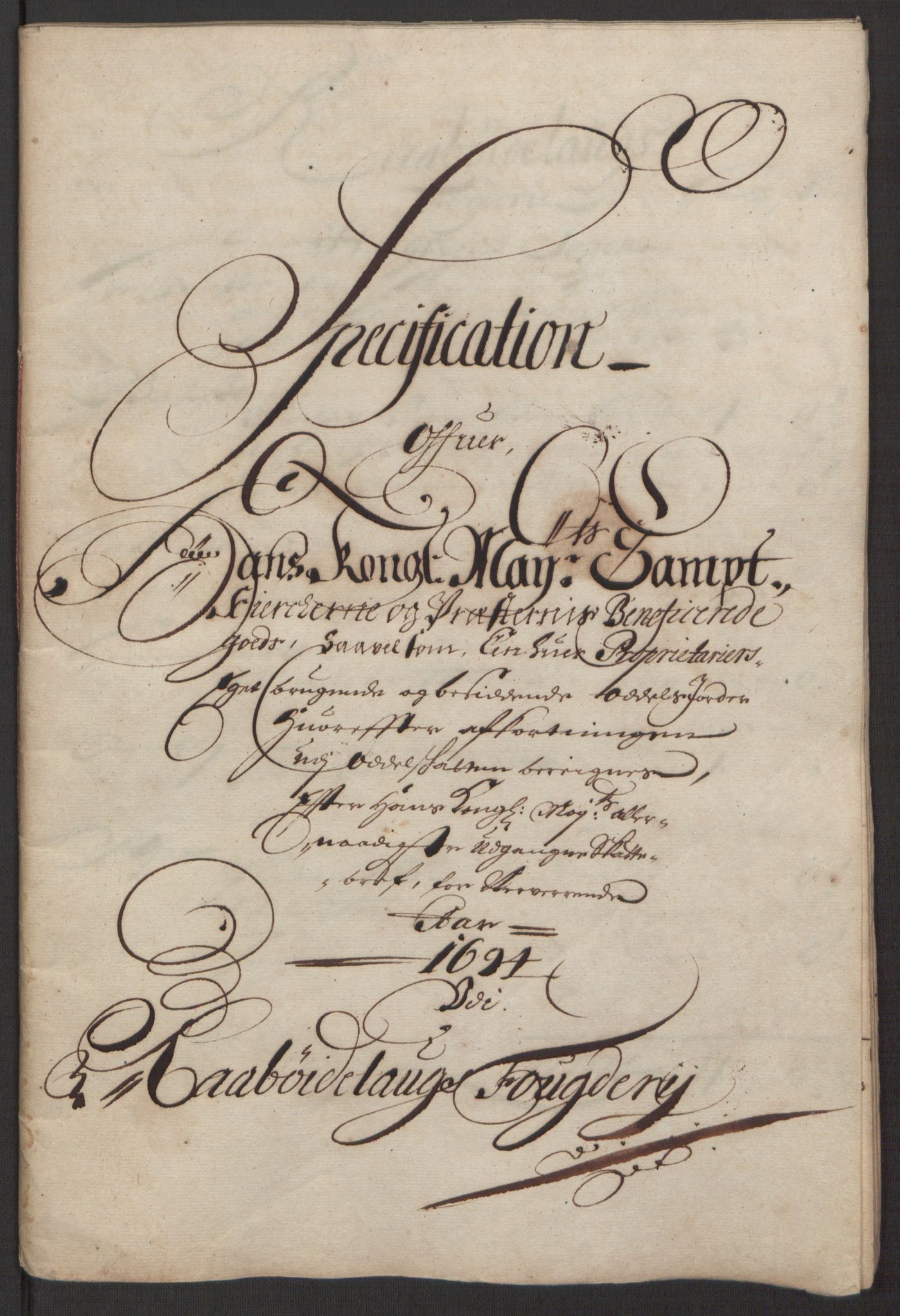 Rentekammeret inntil 1814, Reviderte regnskaper, Fogderegnskap, RA/EA-4092/R40/L2444: Fogderegnskap Råbyggelag, 1693-1696, p. 133