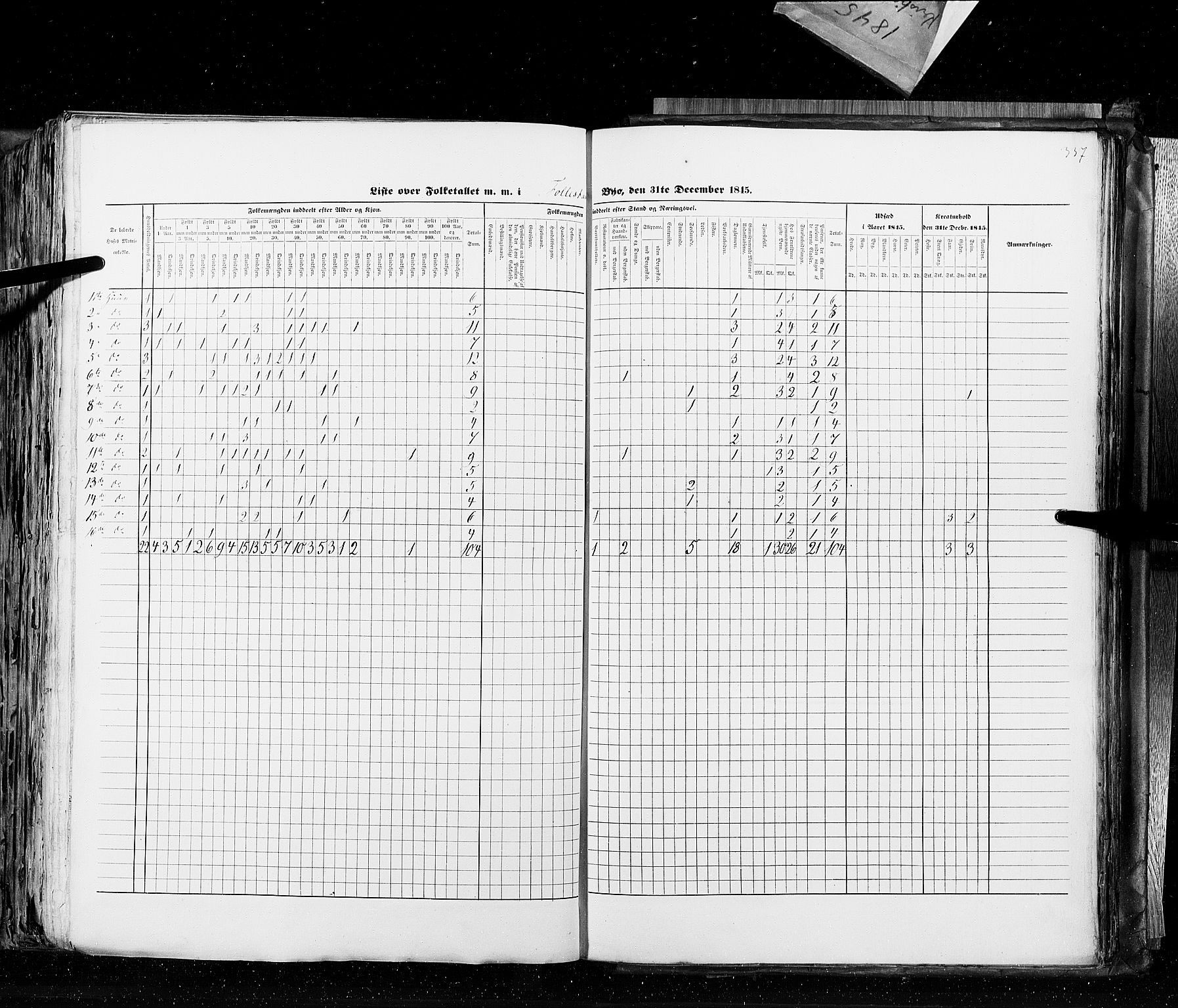 RA, Census 1845, vol. 10: Cities, 1845, p. 337