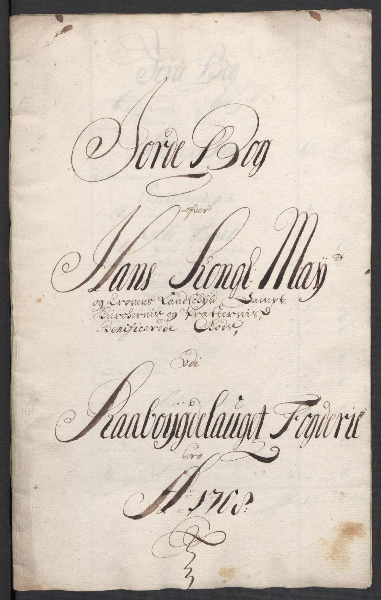 Rentekammeret inntil 1814, Reviderte regnskaper, Fogderegnskap, AV/RA-EA-4092/R40/L2448: Fogderegnskap Råbyggelag, 1706-1708, p. 303