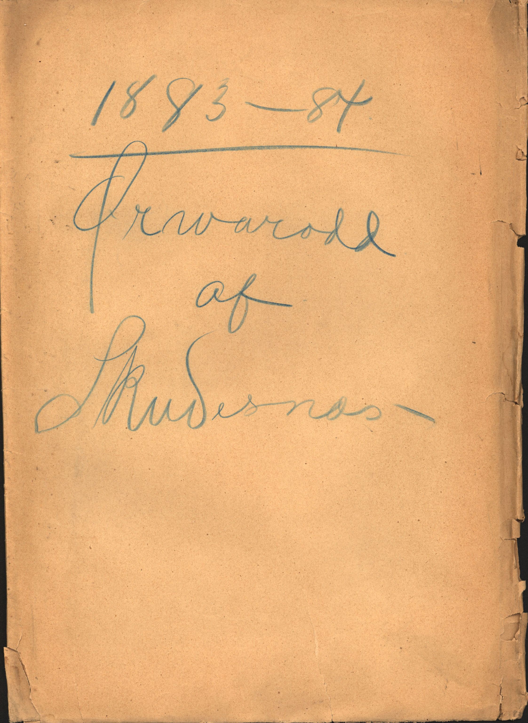 Pa 63 - Østlandske skibsassuranceforening, VEMU/A-1079/G/Ga/L0016/0005: Havaridokumenter / Ørvarodd av Skudesnæs, 1883