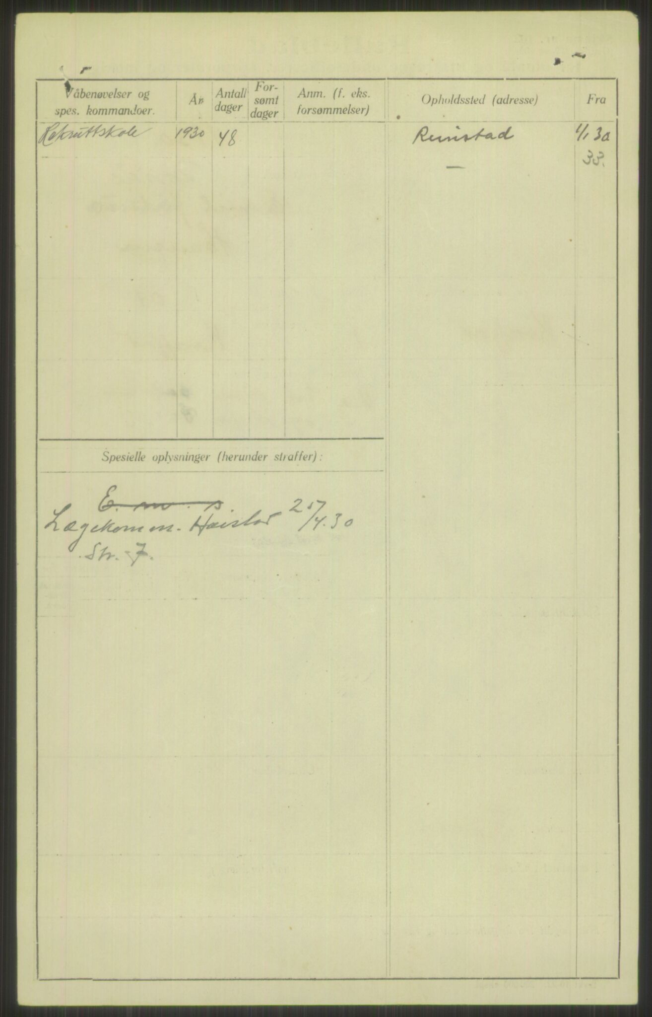 Forsvaret, Troms infanteriregiment nr. 16, AV/RA-RAFA-3146/P/Pa/L0014: Rulleblad for regimentets menige mannskaper, årsklasse 1930, 1930, p. 216