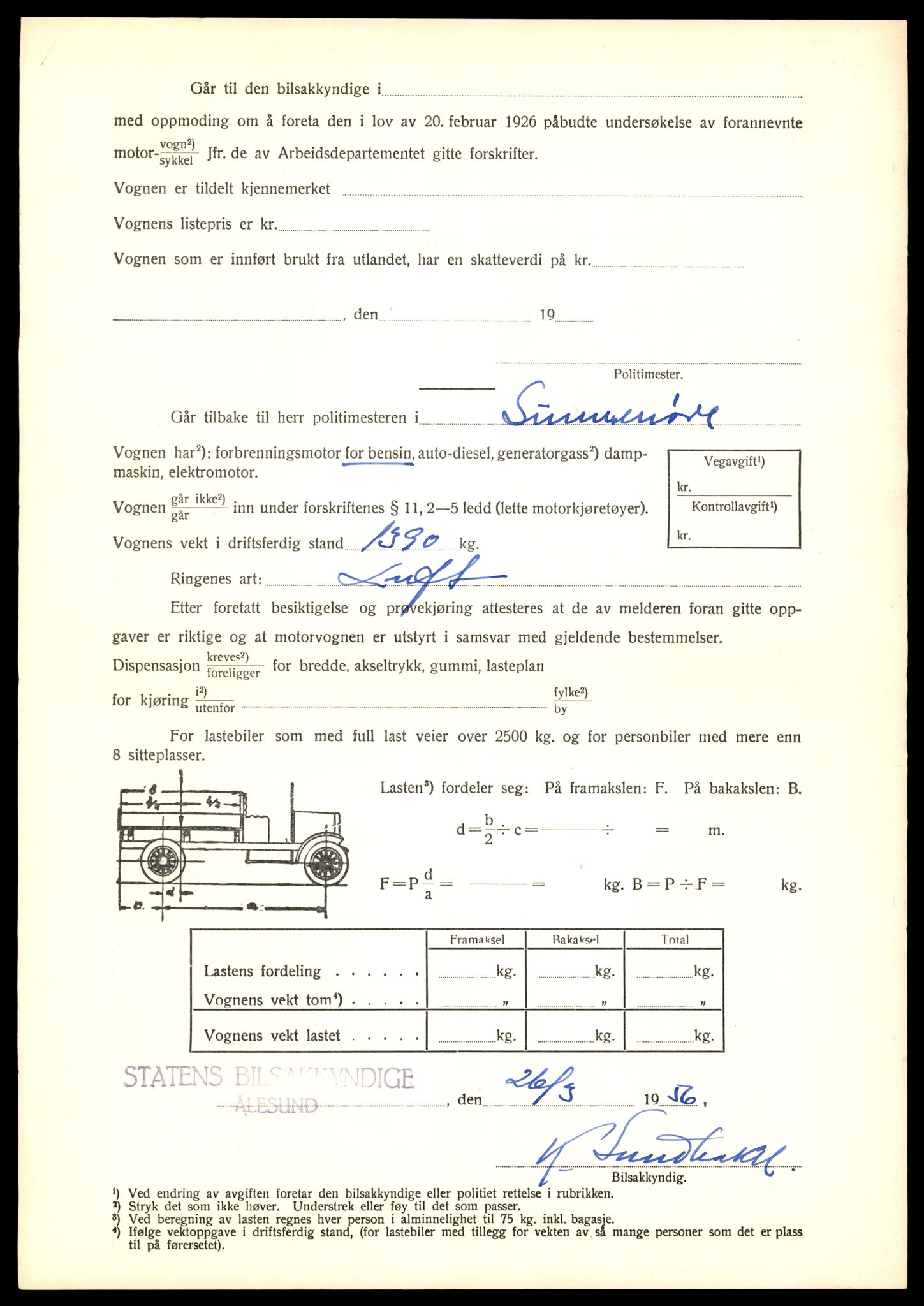 Møre og Romsdal vegkontor - Ålesund trafikkstasjon, AV/SAT-A-4099/F/Fe/L0049: Registreringskort for kjøretøy T 14864 - T 18613, 1927-1998, p. 3230