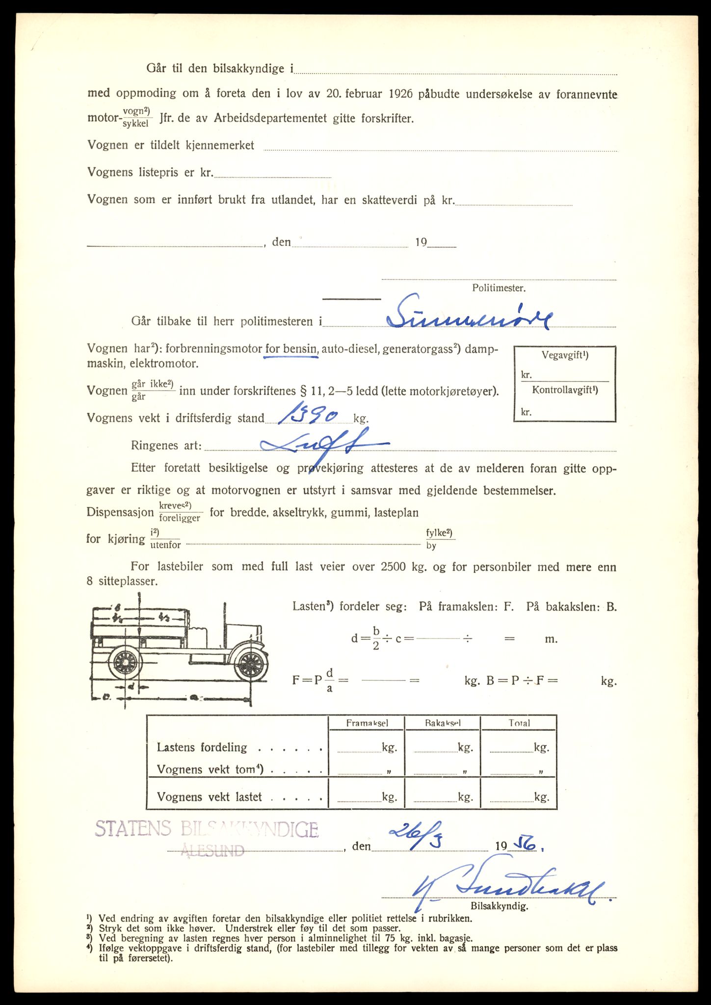 Møre og Romsdal vegkontor - Ålesund trafikkstasjon, SAT/A-4099/F/Fe/L0049: Registreringskort for kjøretøy T 14864 - T 18613, 1927-1998, p. 3230