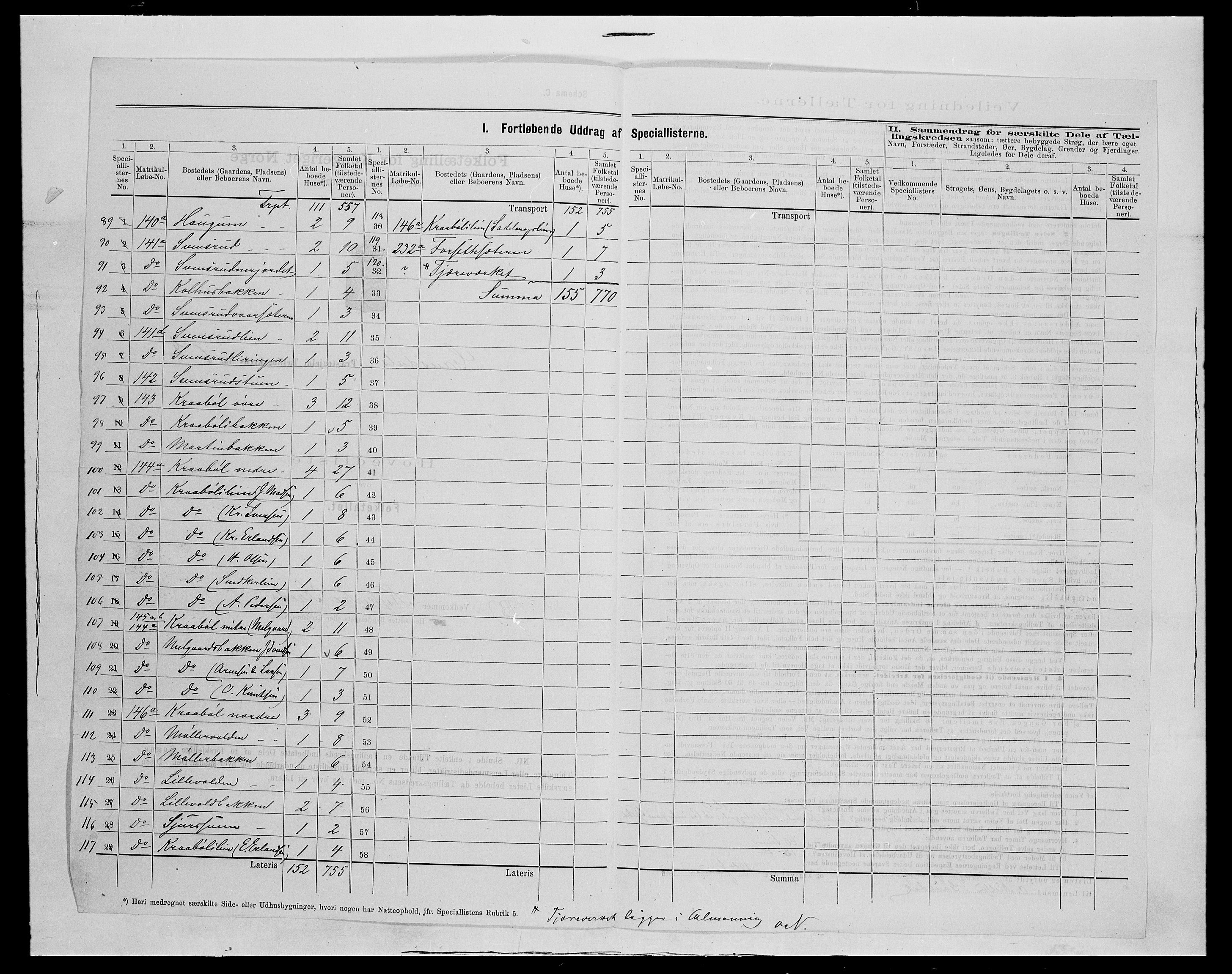 SAH, 1875 census for 0522P Gausdal, 1875, p. 43