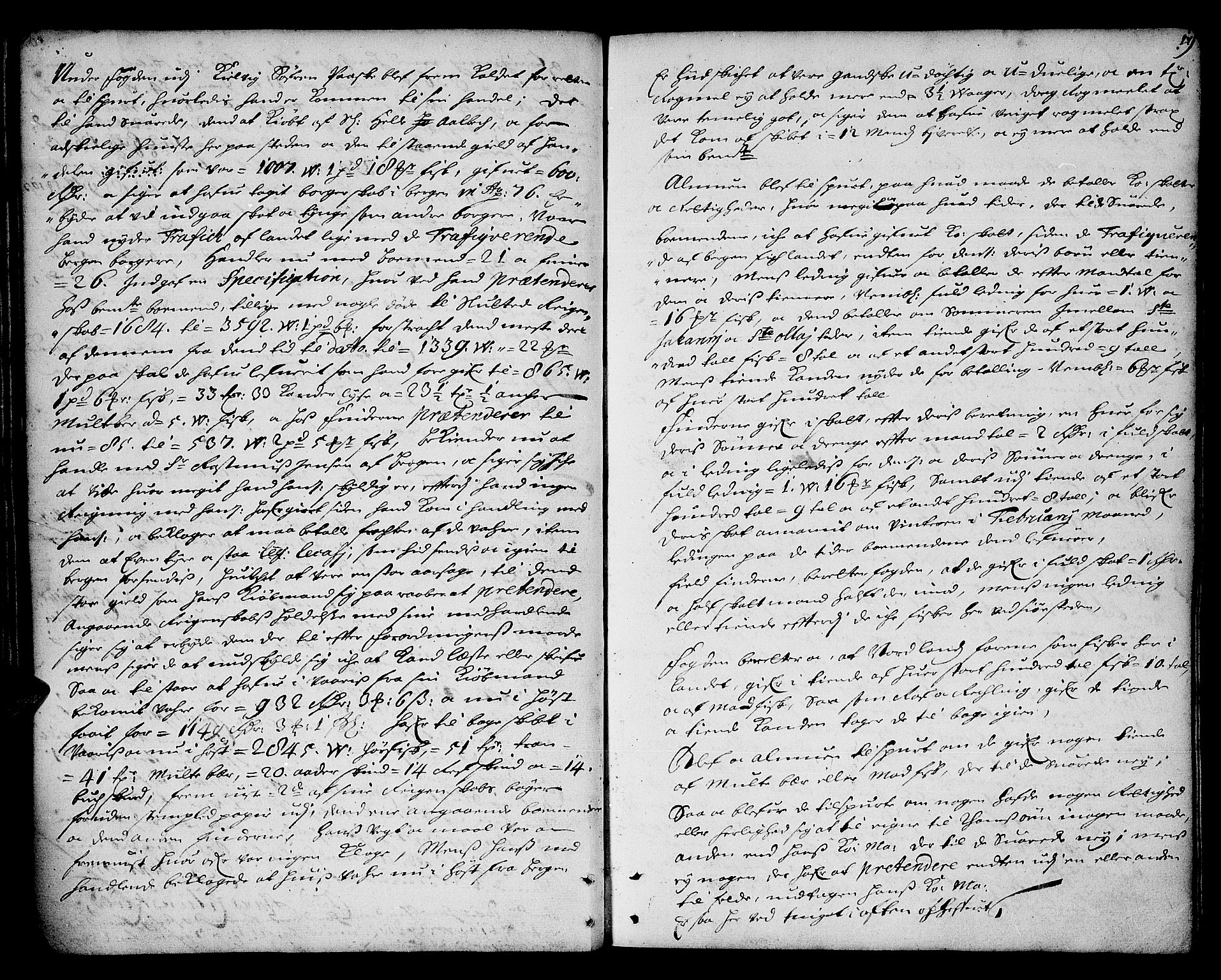 Finnmark sorenskriveri, AV/SATØ-S-0053/F/Fa/L0021: Justisprotokoller, 1685-1688, p. 18b-19a