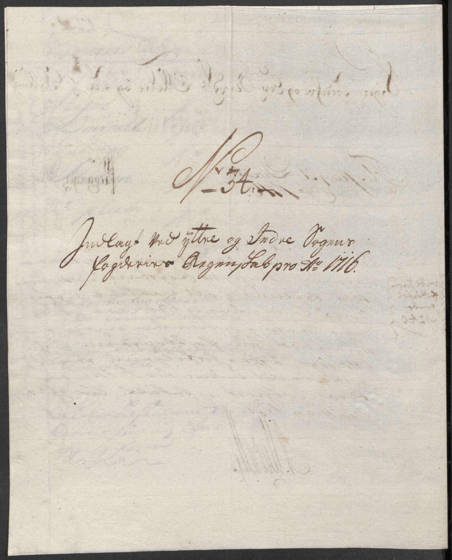 Rentekammeret inntil 1814, Reviderte regnskaper, Fogderegnskap, AV/RA-EA-4092/R52/L3320: Fogderegnskap Sogn, 1715-1716, p. 493