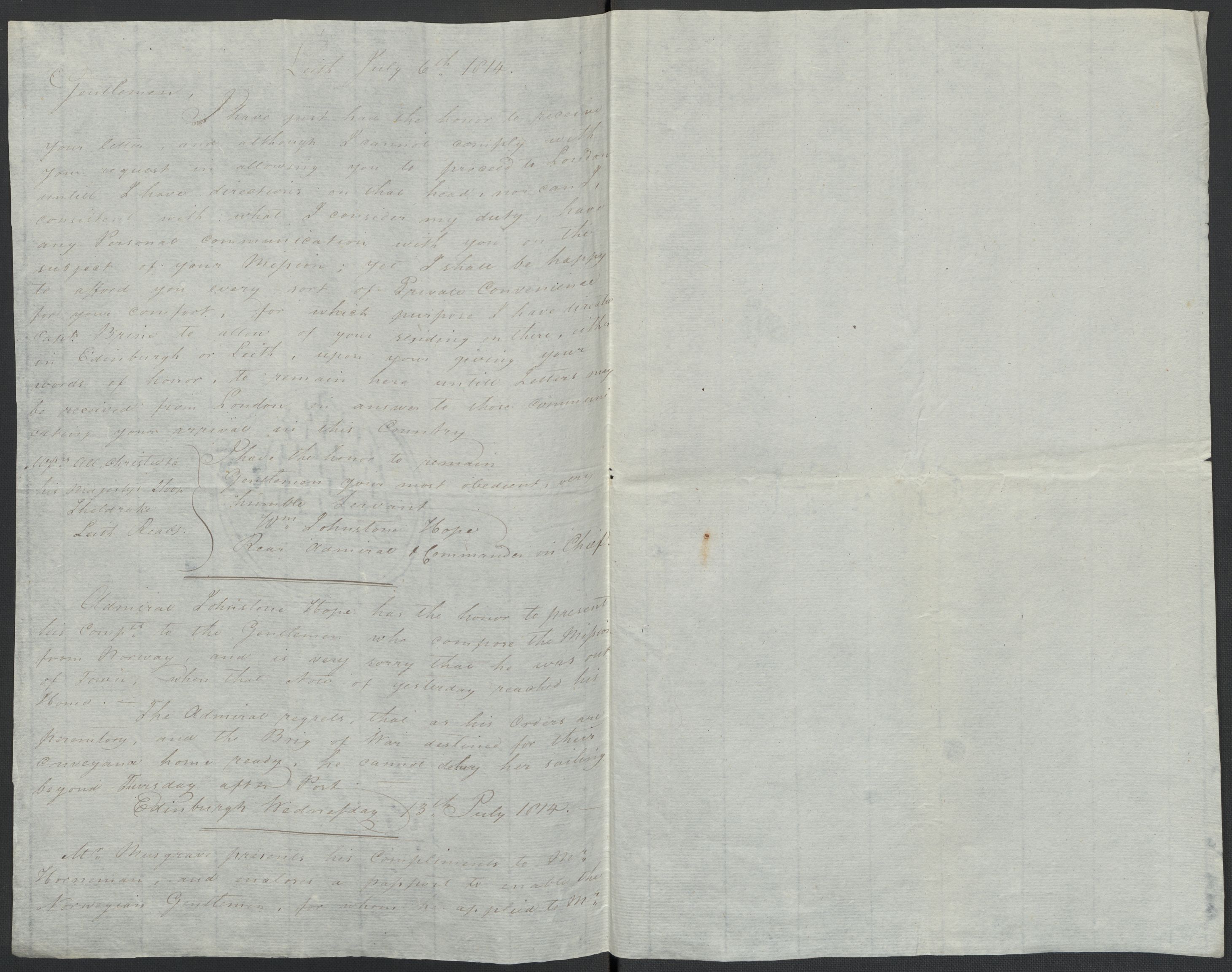 Christie, Wilhelm Frimann Koren, AV/RA-PA-0014/F/L0004: Christies dokumenter fra 1814, 1814, p. 177