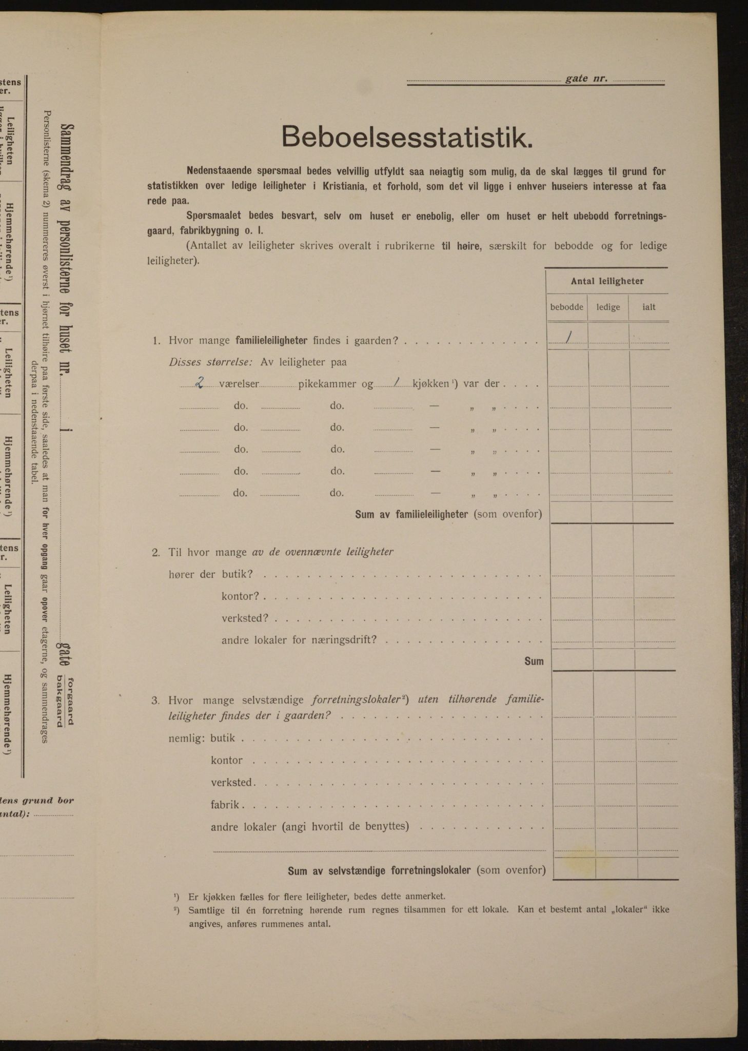 OBA, Municipal Census 1912 for Kristiania, 1912, p. 34282