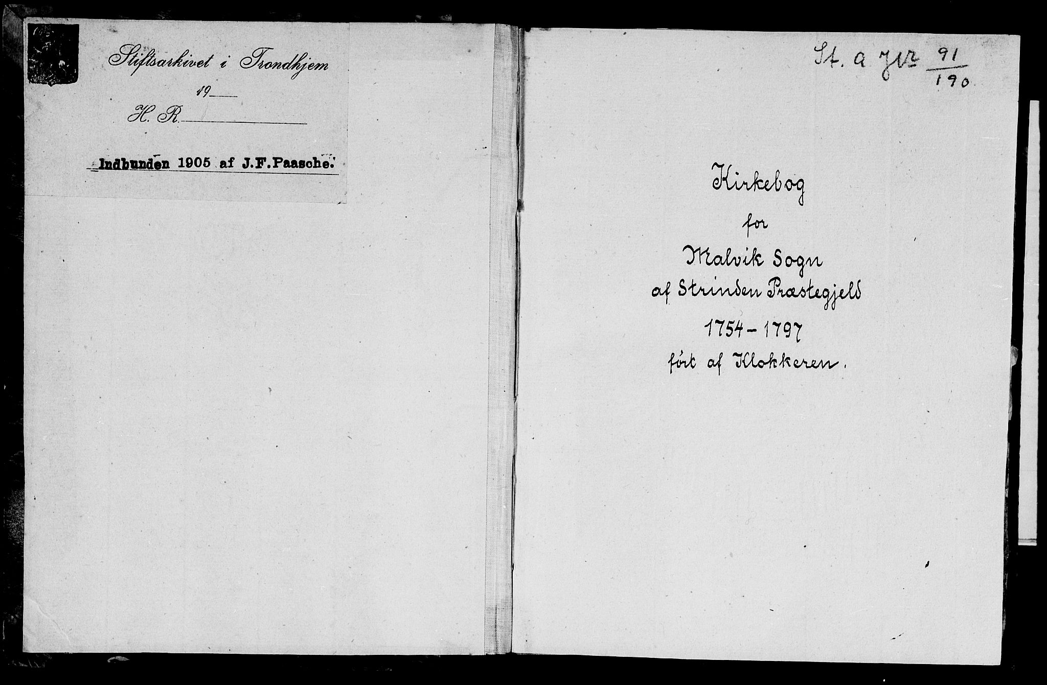 Ministerialprotokoller, klokkerbøker og fødselsregistre - Sør-Trøndelag, AV/SAT-A-1456/616/L0418: Parish register (copy) no. 616C01, 1754-1797