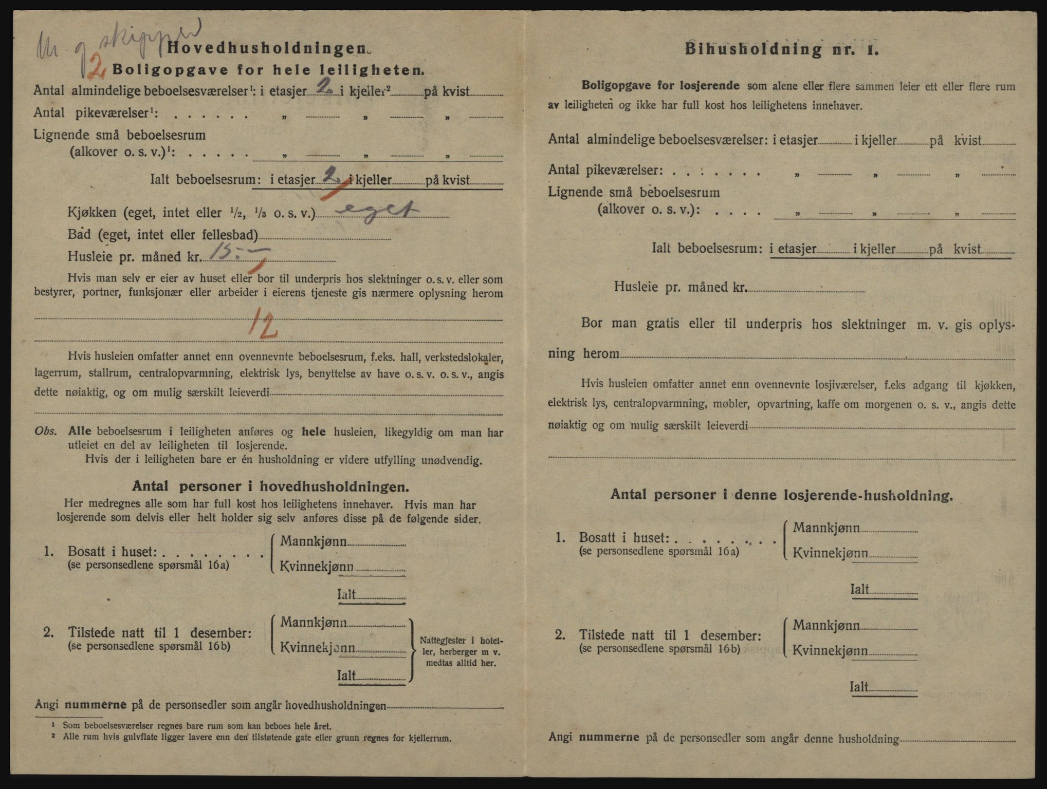 SATØ, 1920 census for Vardø, 1920, p. 2224