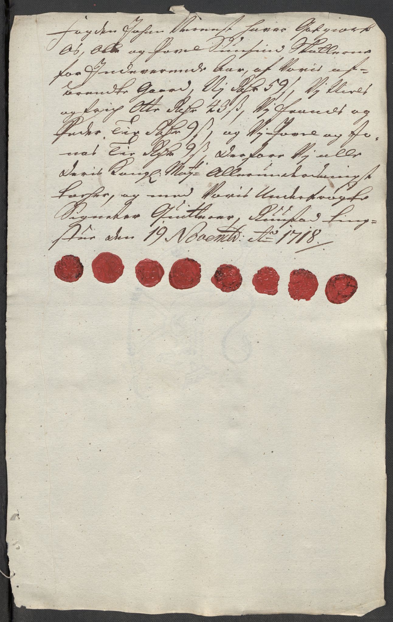 Rentekammeret inntil 1814, Reviderte regnskaper, Fogderegnskap, RA/EA-4092/R18/L1320: Fogderegnskap Hadeland, Toten og Valdres, 1718, p. 242