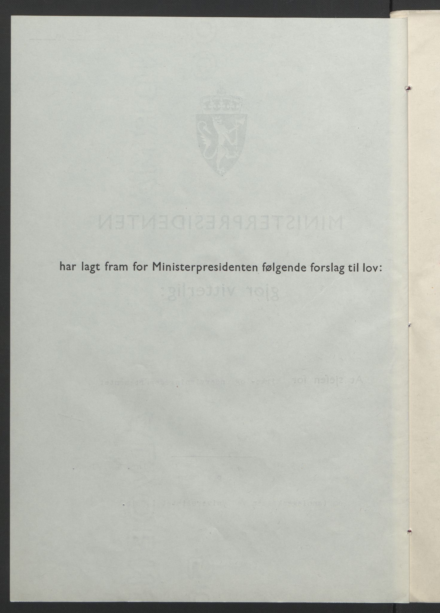 NS-administrasjonen 1940-1945 (Statsrådsekretariatet, de kommisariske statsråder mm), RA/S-4279/D/Db/L0099: Lover, 1943, p. 68