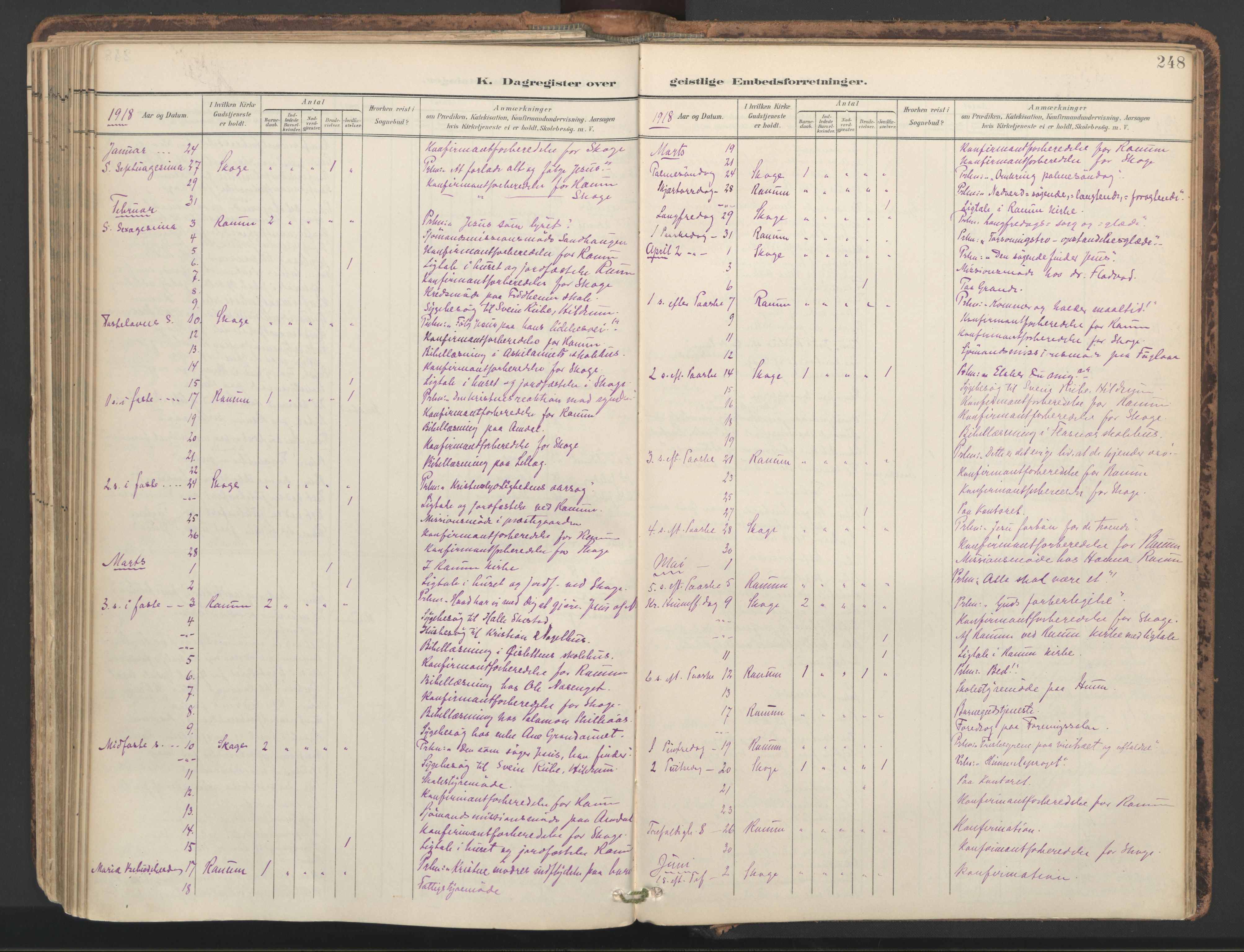 Ministerialprotokoller, klokkerbøker og fødselsregistre - Nord-Trøndelag, SAT/A-1458/764/L0556: Parish register (official) no. 764A11, 1897-1924, p. 248