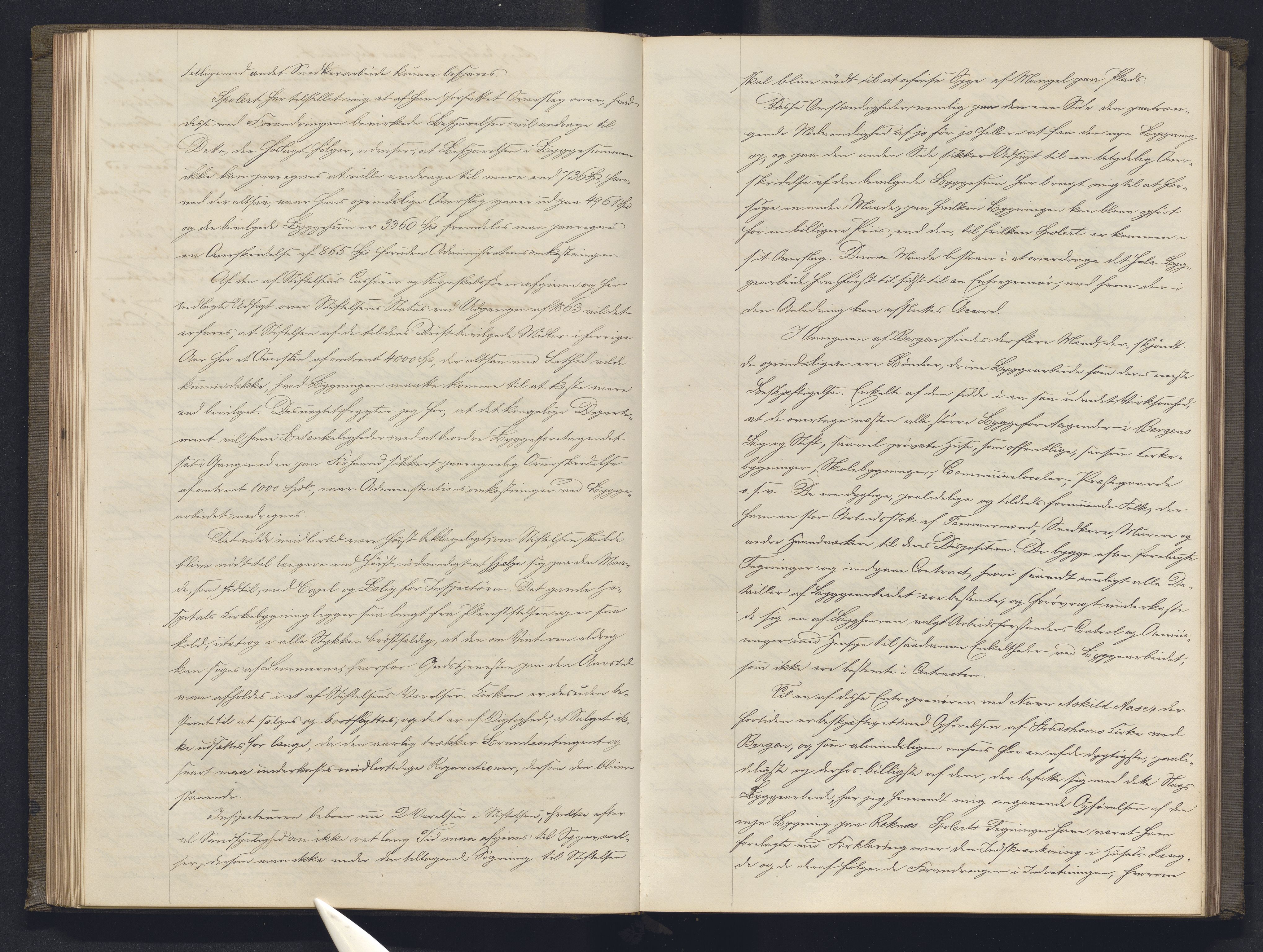 Lepraarkiver - Overlegen for den spedalske sykdom, AV/SAB-A-61001/B.b/L0003: Kopibok, 1862-1865