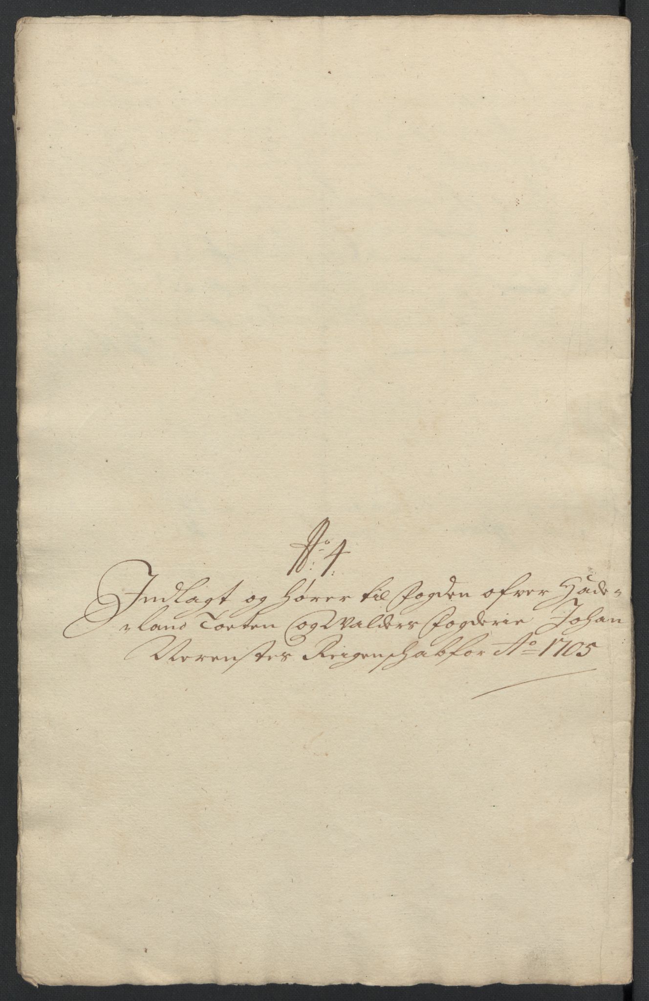 Rentekammeret inntil 1814, Reviderte regnskaper, Fogderegnskap, AV/RA-EA-4092/R18/L1303: Fogderegnskap Hadeland, Toten og Valdres, 1705, p. 50