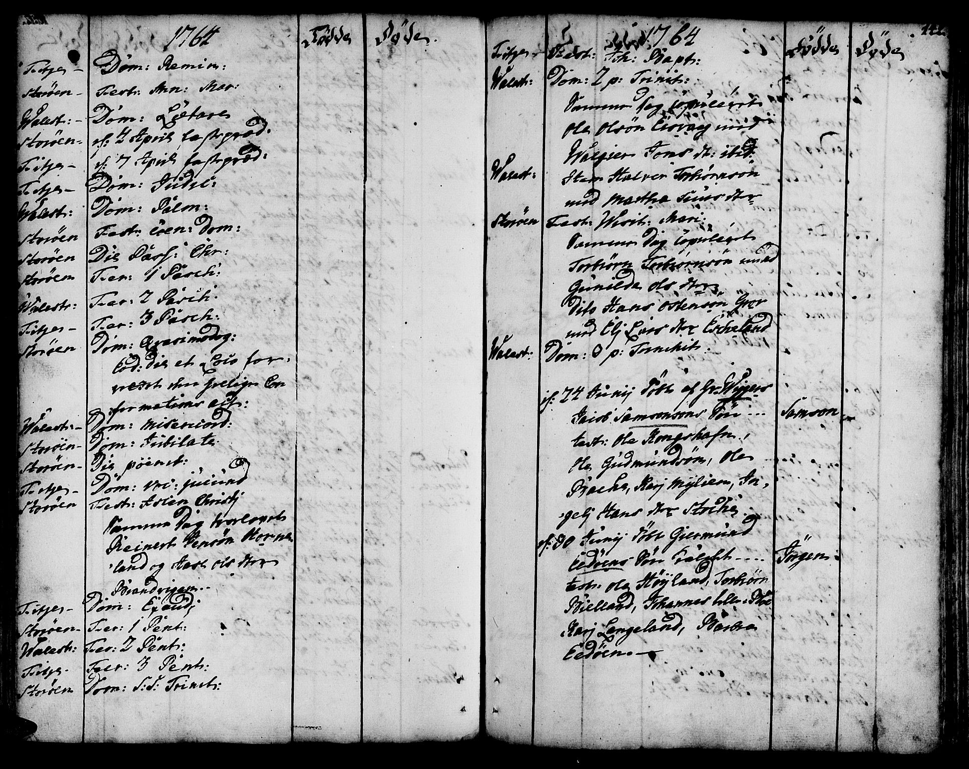 Stord sokneprestembete, AV/SAB-A-78201/H/Haa: Parish register (official) no. A 2, 1744-1777, p. 142