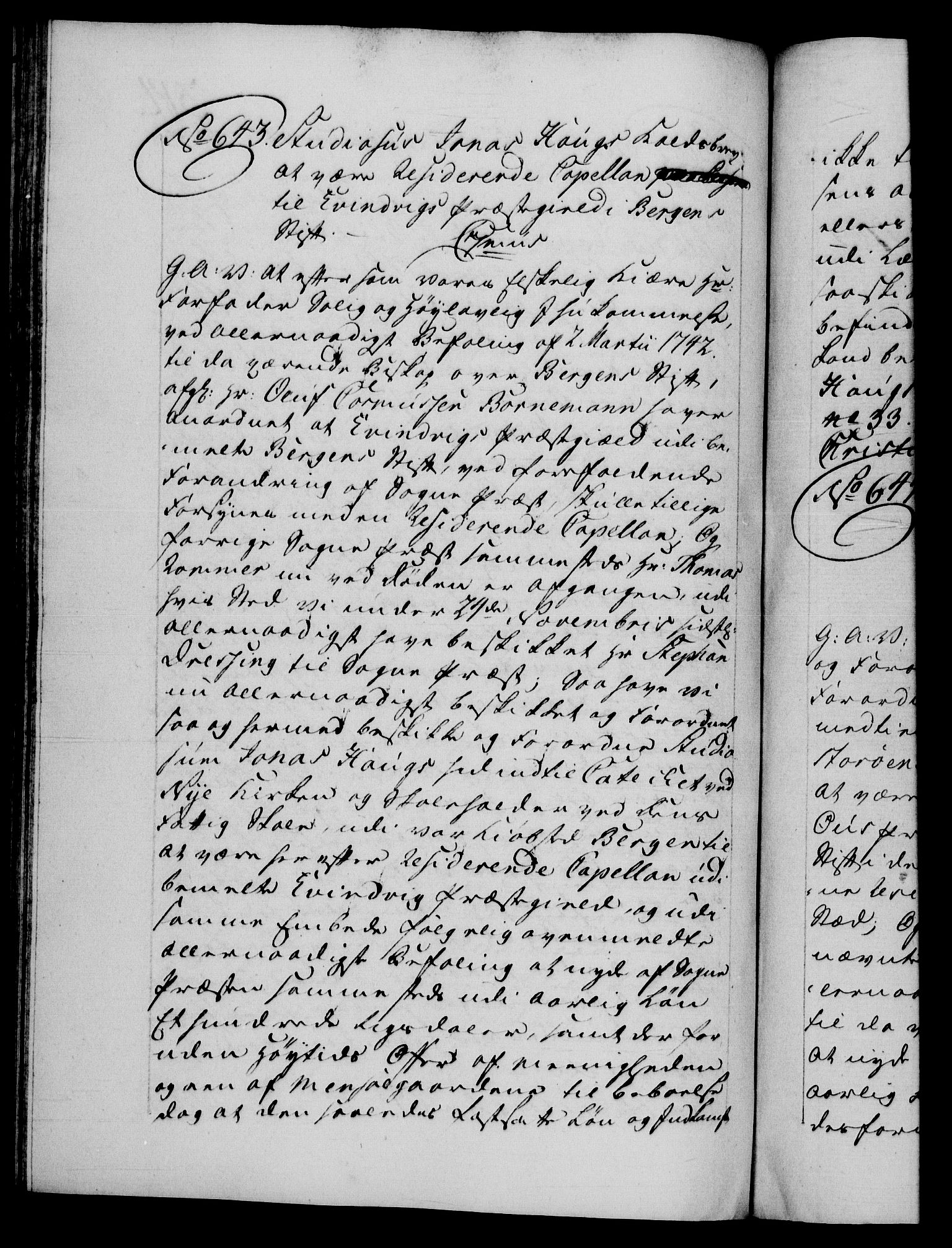 Danske Kanselli 1572-1799, AV/RA-EA-3023/F/Fc/Fca/Fcaa/L0044: Norske registre, 1769-1771, p. 314b