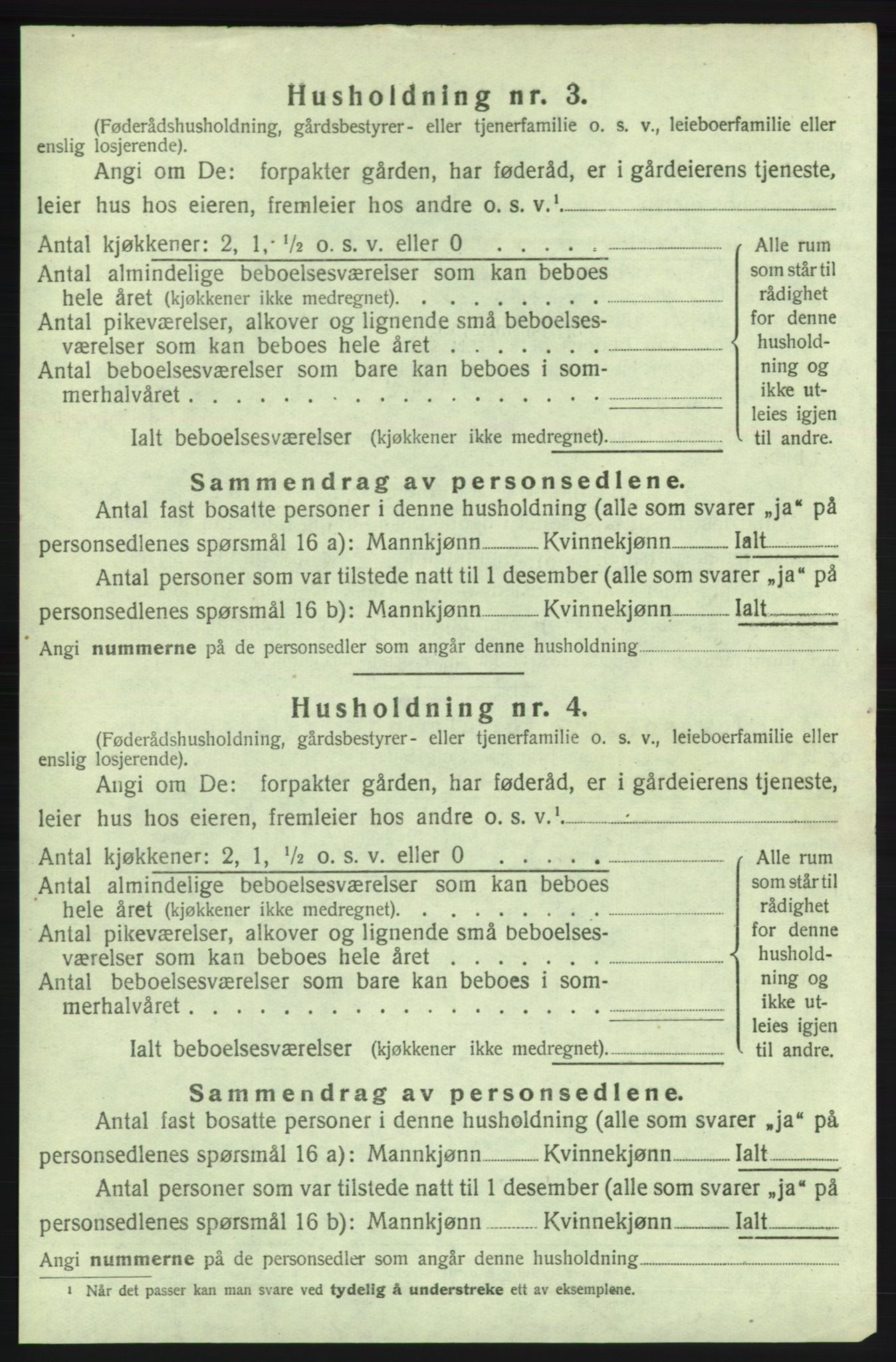 SAB, 1920 census for Kvinnherad, 1920, p. 1780