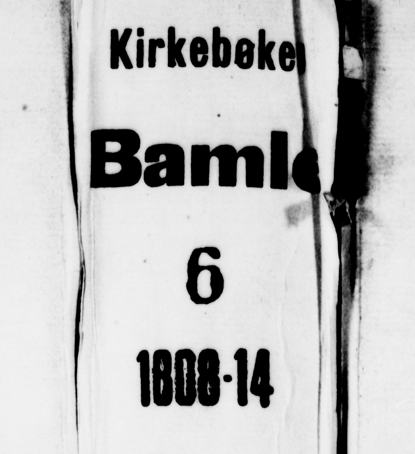 Bamble kirkebøker, AV/SAKO-A-253/G/Ga/L0004: Parish register (copy) no. I 4, 1808-1814