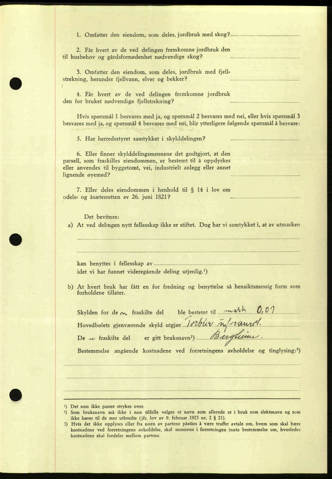 Hitra sorenskriveri, AV/SAT-A-0018/2/2C/2Ca: Mortgage book no. A2, 1943-1945, Diary no: : 70/1944