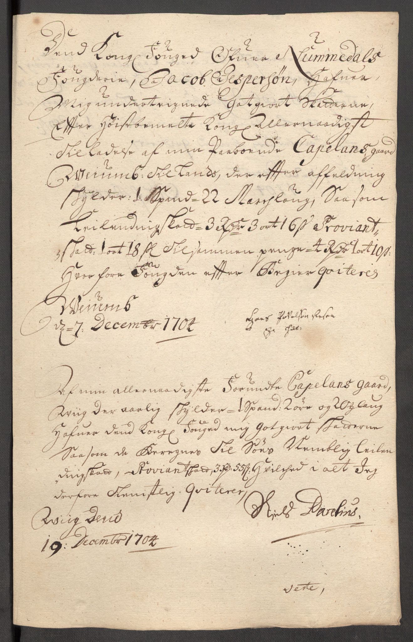 Rentekammeret inntil 1814, Reviderte regnskaper, Fogderegnskap, RA/EA-4092/R64/L4428: Fogderegnskap Namdal, 1703-1704, p. 361