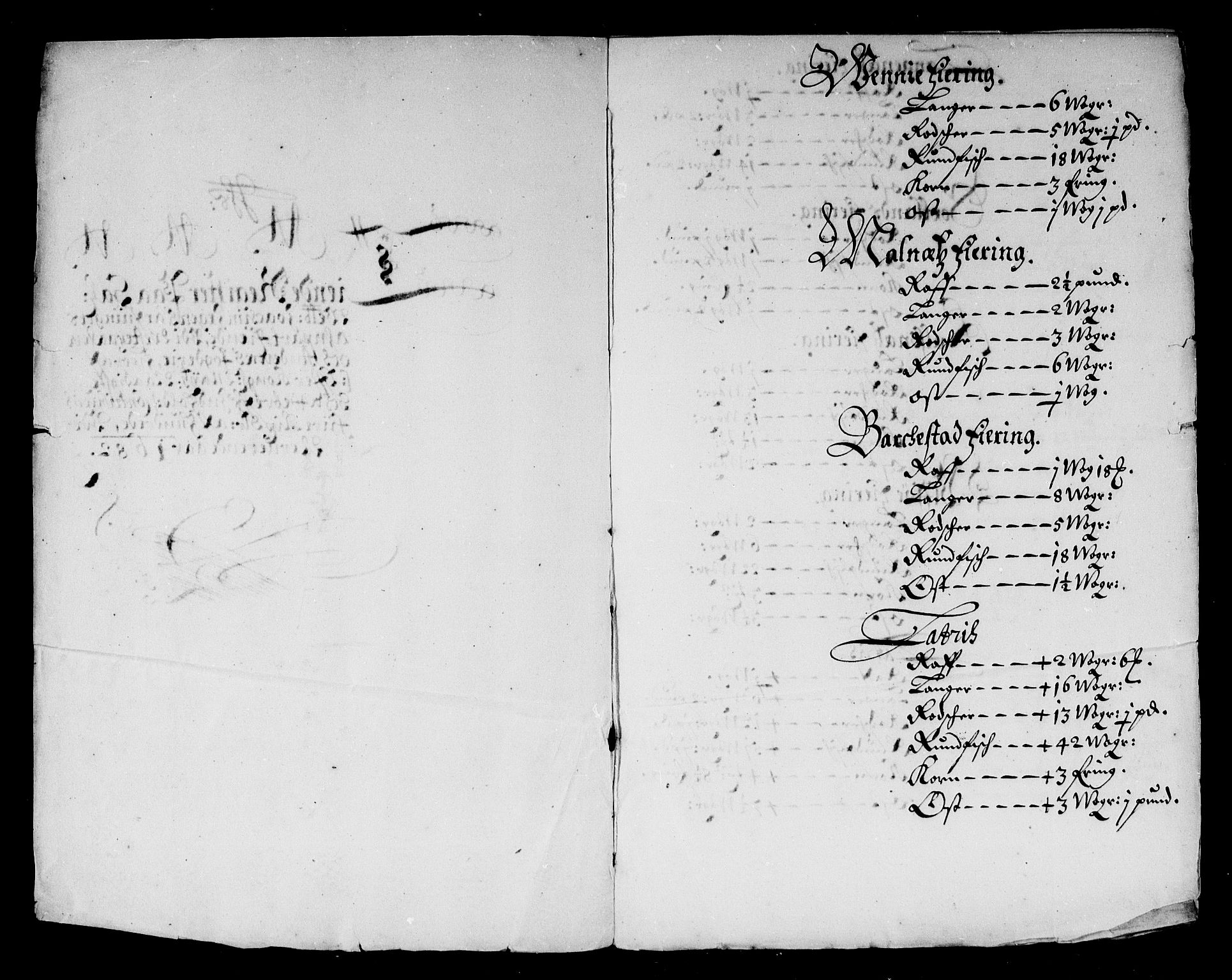 Rentekammeret inntil 1814, Reviderte regnskaper, Stiftamtstueregnskaper, Trondheim stiftamt og Nordland amt, AV/RA-EA-6044/R/Rg/L0070: Trondheim stiftamt og Nordland amt, 1682