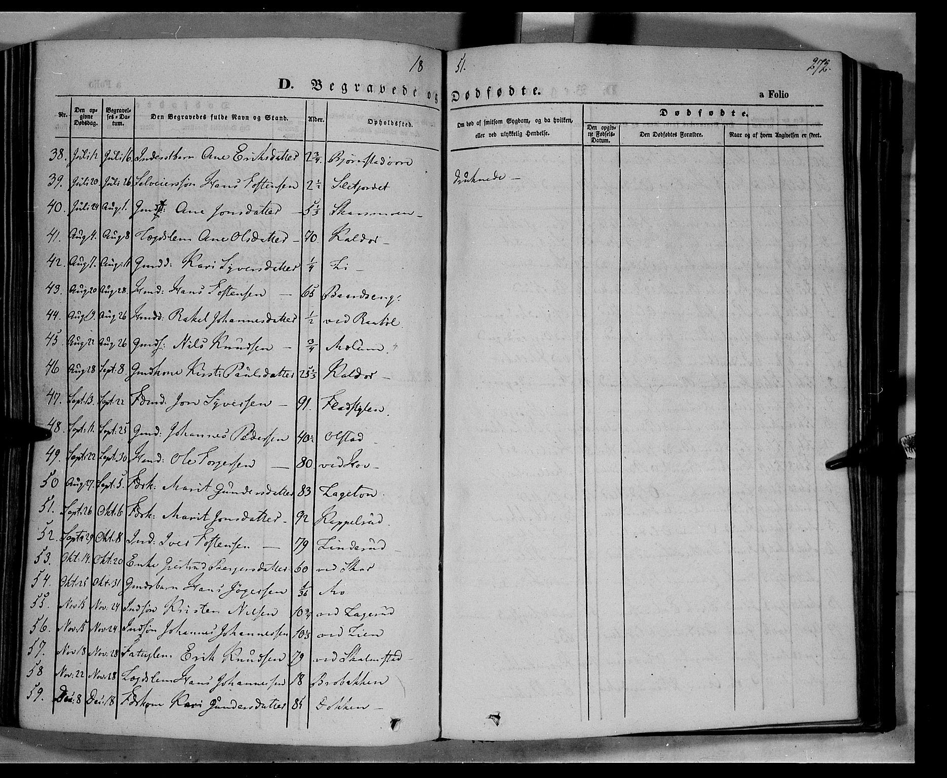 Øyer prestekontor, SAH/PREST-084/H/Ha/Haa/L0005: Parish register (official) no. 5, 1842-1857, p. 272