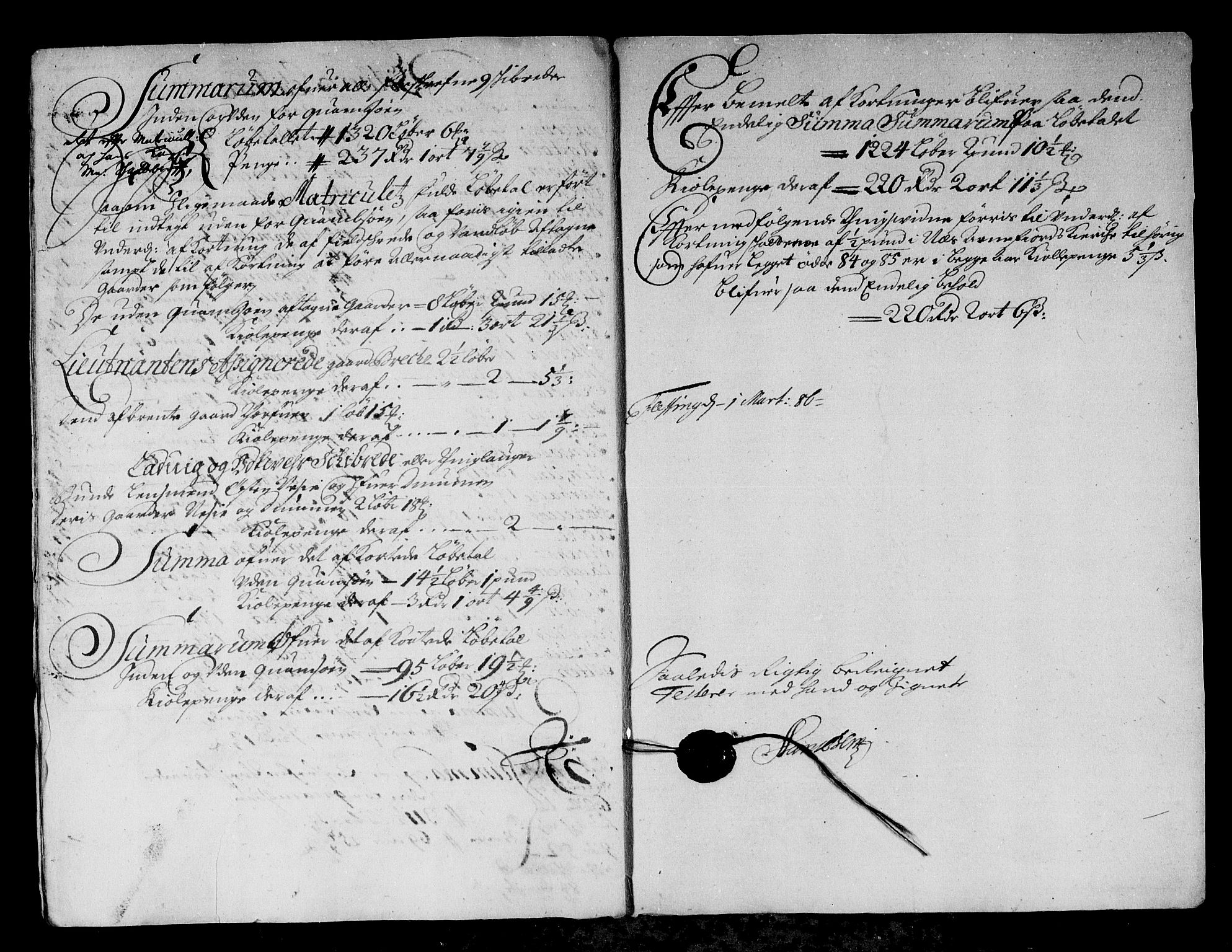 Rentekammeret inntil 1814, Reviderte regnskaper, Stiftamtstueregnskaper, Bergen stiftamt, RA/EA-6043/R/Rc/L0078: Bergen stiftamt, 1685