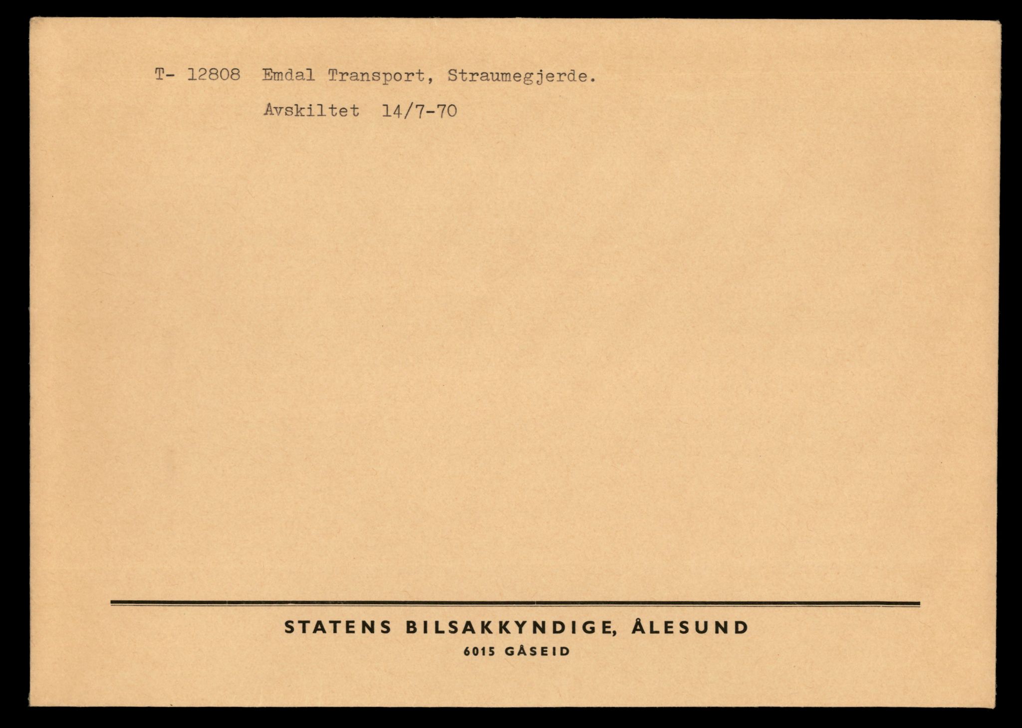 Møre og Romsdal vegkontor - Ålesund trafikkstasjon, AV/SAT-A-4099/F/Fe/L0035: Registreringskort for kjøretøy T 12653 - T 12829, 1927-1998, p. 3002