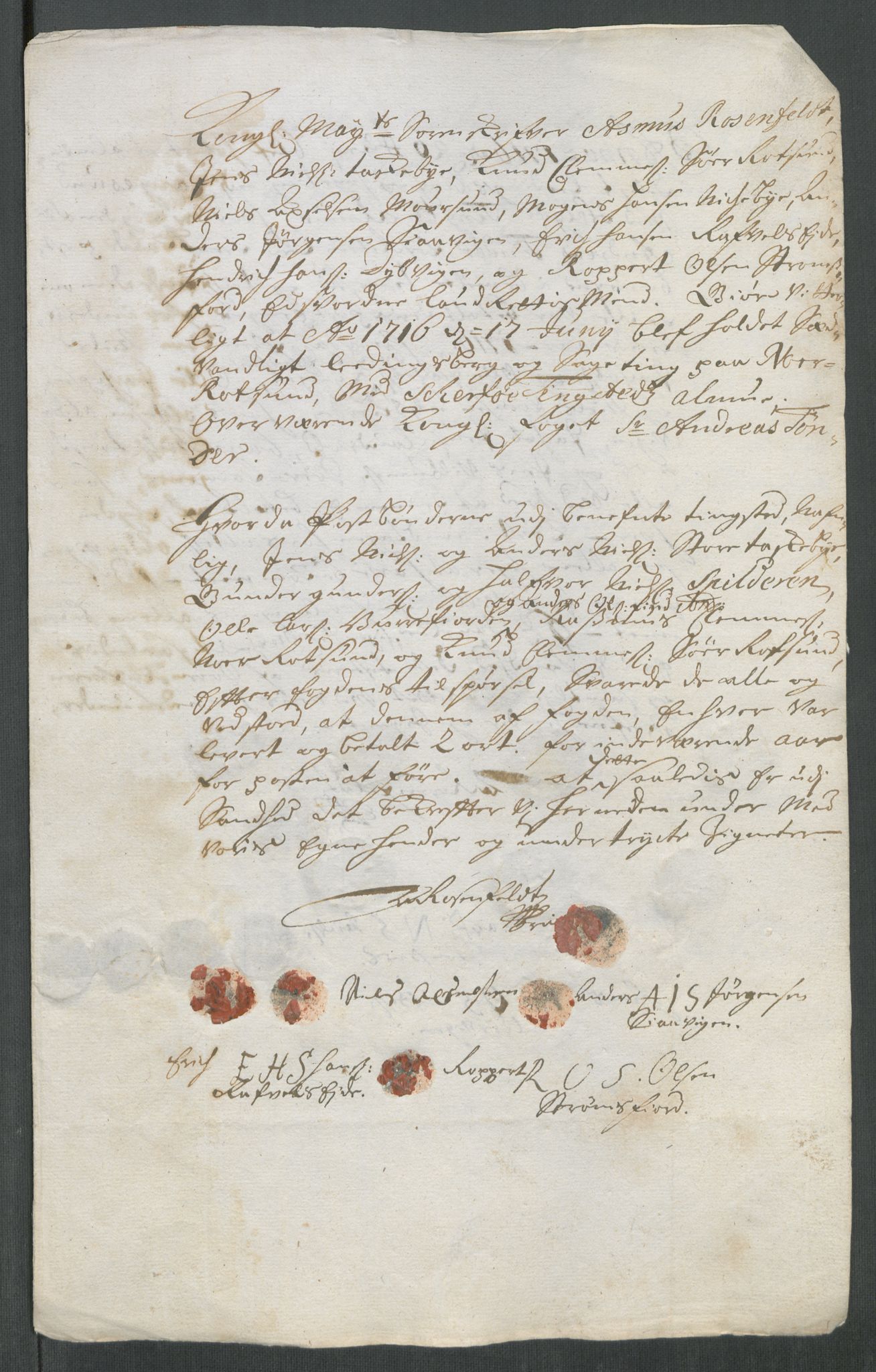 Rentekammeret inntil 1814, Reviderte regnskaper, Fogderegnskap, AV/RA-EA-4092/R68/L4762: Fogderegnskap Senja og Troms, 1716, p. 365