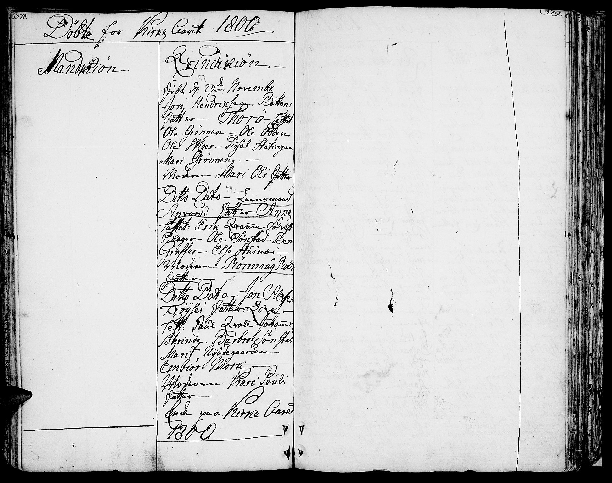 Lom prestekontor, SAH/PREST-070/K/L0002: Parish register (official) no. 2, 1749-1801, p. 378-379