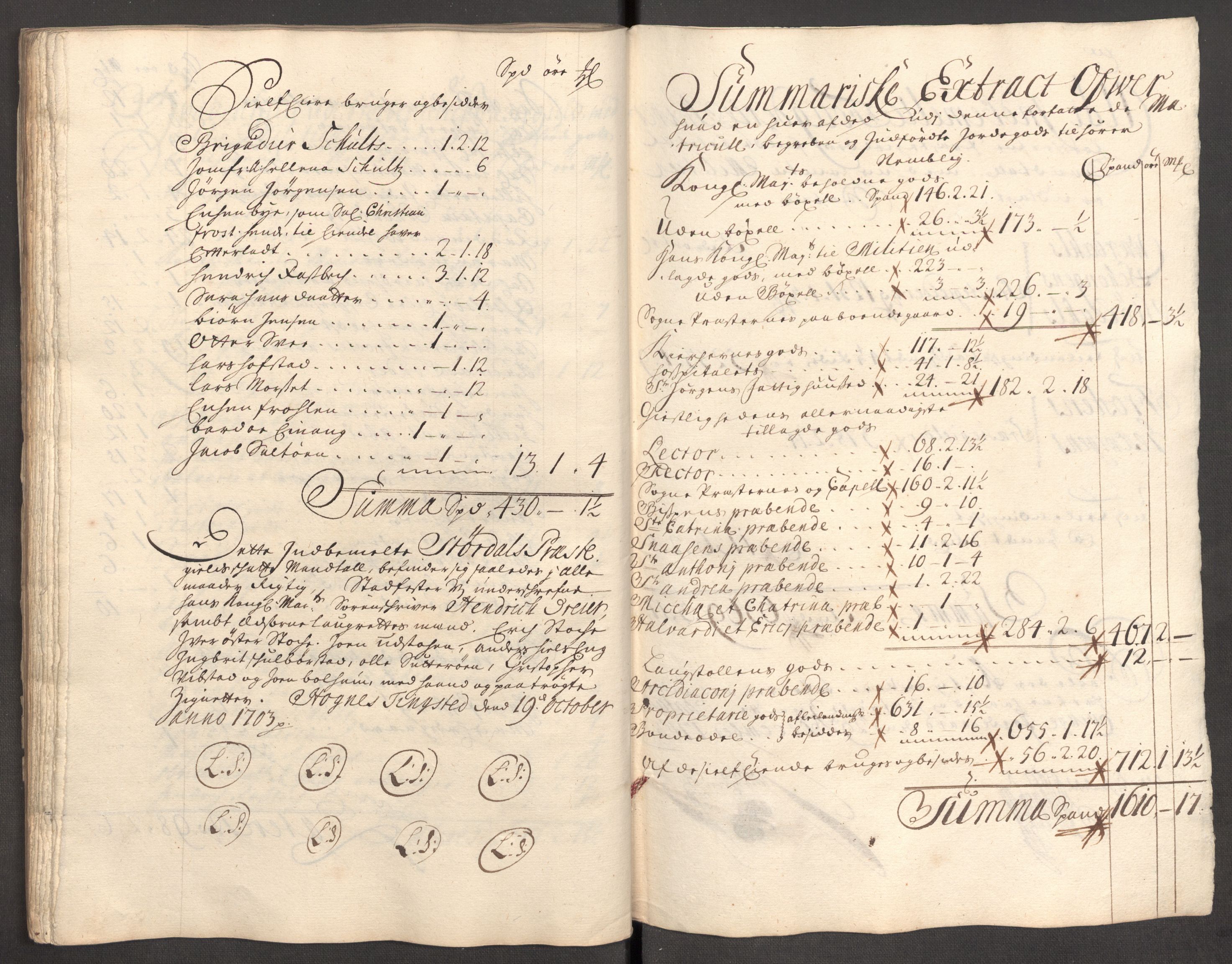 Rentekammeret inntil 1814, Reviderte regnskaper, Fogderegnskap, RA/EA-4092/R62/L4194: Fogderegnskap Stjørdal og Verdal, 1703, p. 77