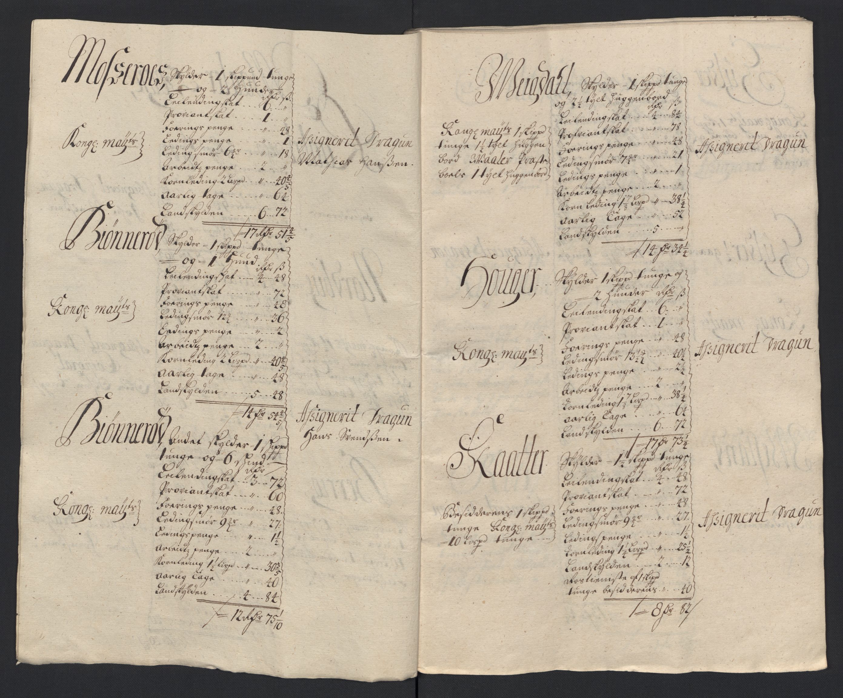 Rentekammeret inntil 1814, Reviderte regnskaper, Fogderegnskap, RA/EA-4092/R04/L0133: Fogderegnskap Moss, Onsøy, Tune, Veme og Åbygge, 1705-1706, p. 287