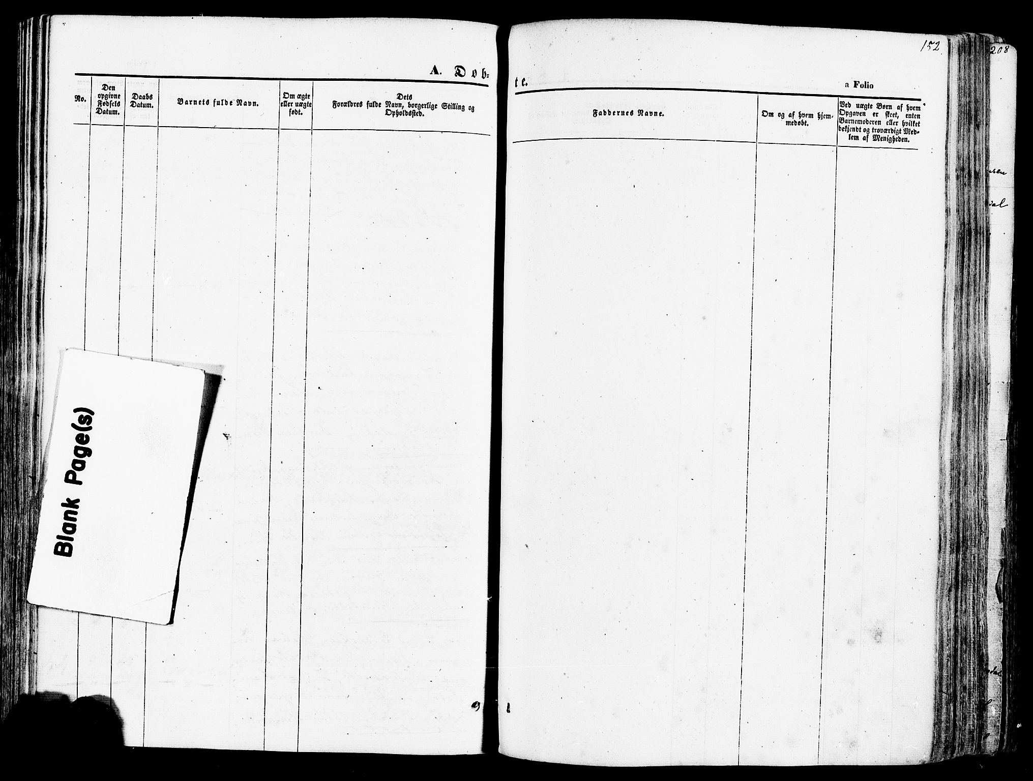 Høgsfjord sokneprestkontor, AV/SAST-A-101624/H/Ha/Haa/L0002: Parish register (official) no. A 2, 1855-1885, p. 152