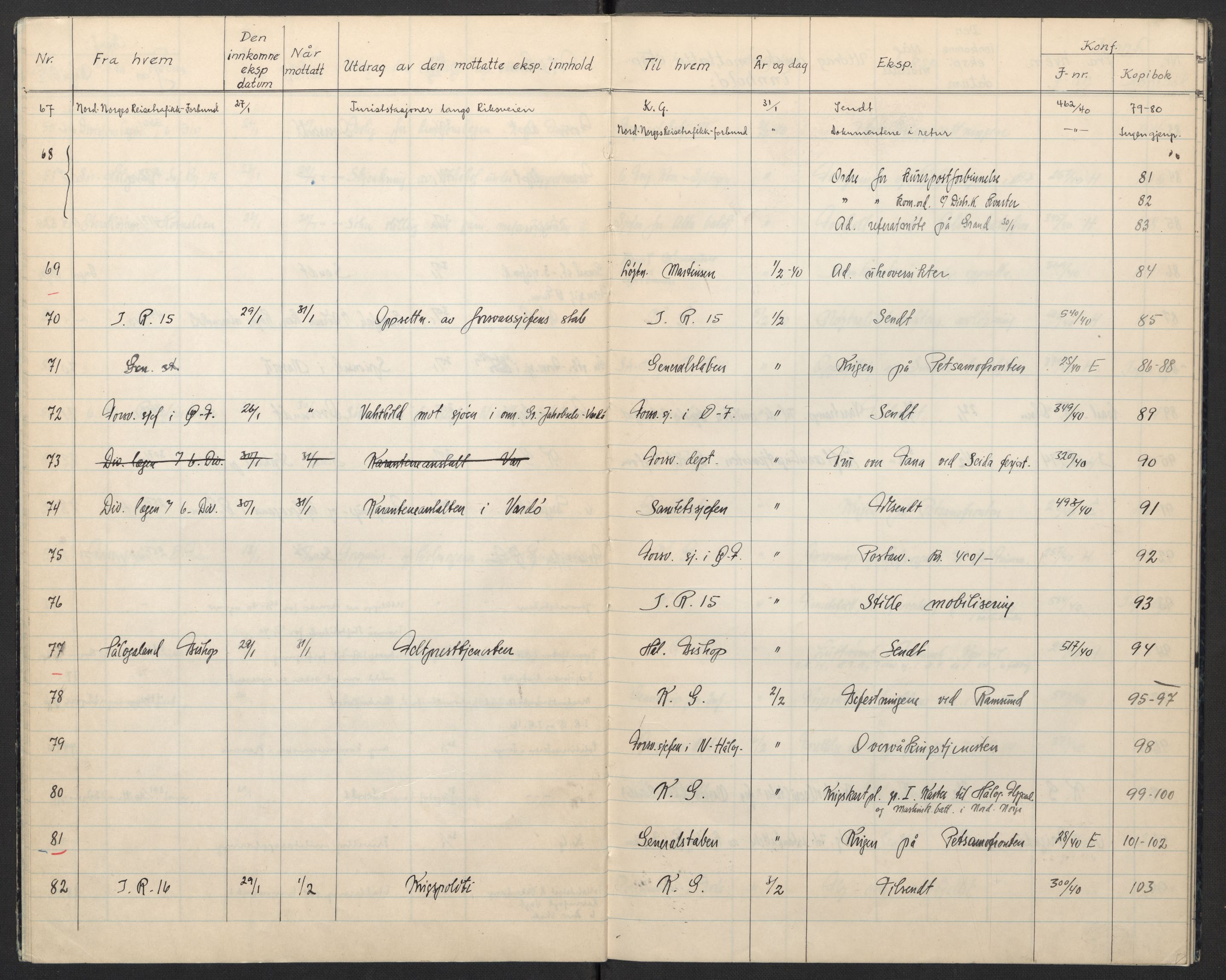 Forsvaret, Forsvarets krigshistoriske avdeling, AV/RA-RAFA-2017/Y/Yb/L0120: II-C-11-600  -  6. Divisjon, 1940, p. 6