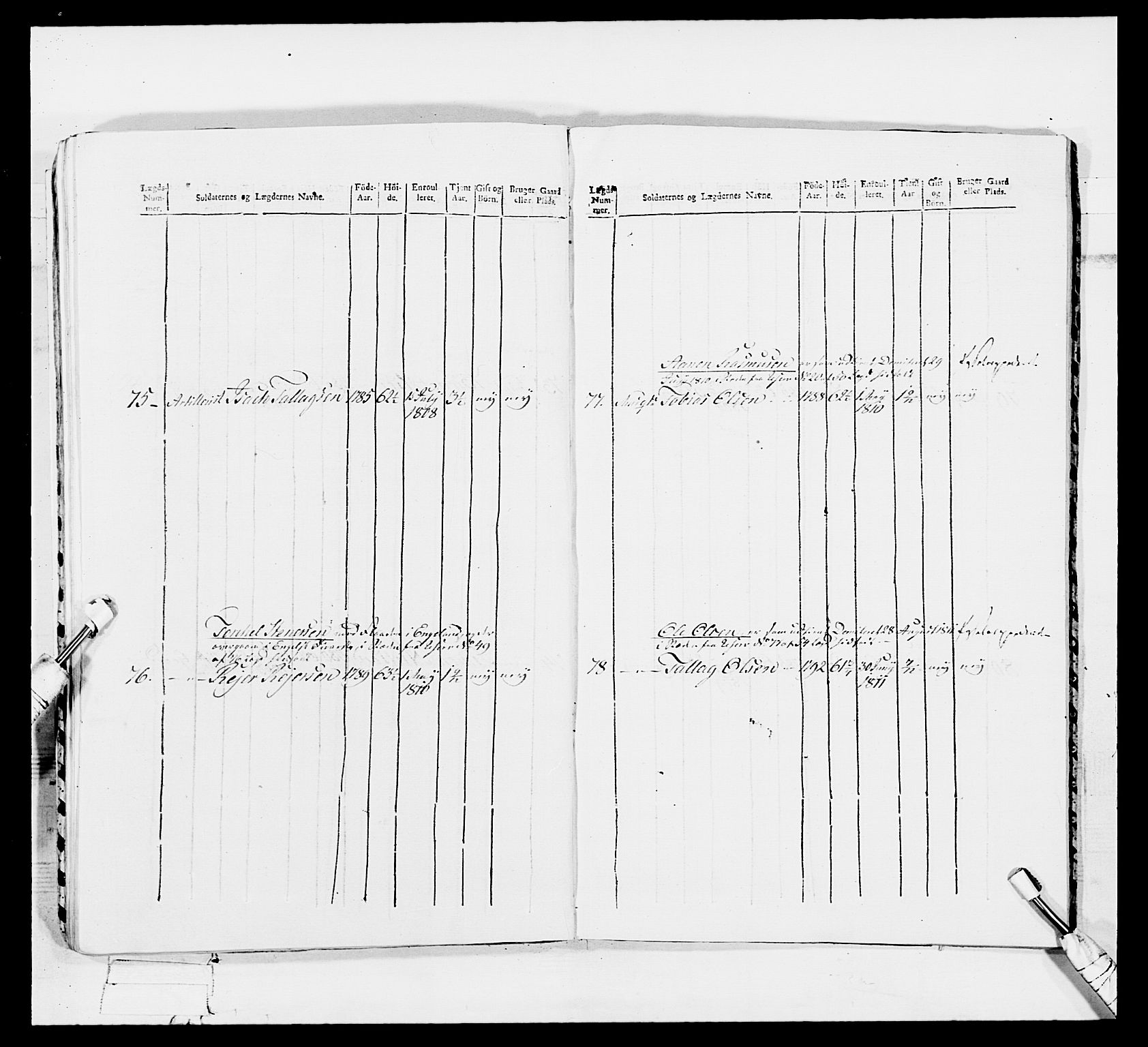 Generalitets- og kommissariatskollegiet, Det kongelige norske kommissariatskollegium, AV/RA-EA-5420/E/Eh/L0113: Vesterlenske nasjonale infanteriregiment, 1812, p. 79