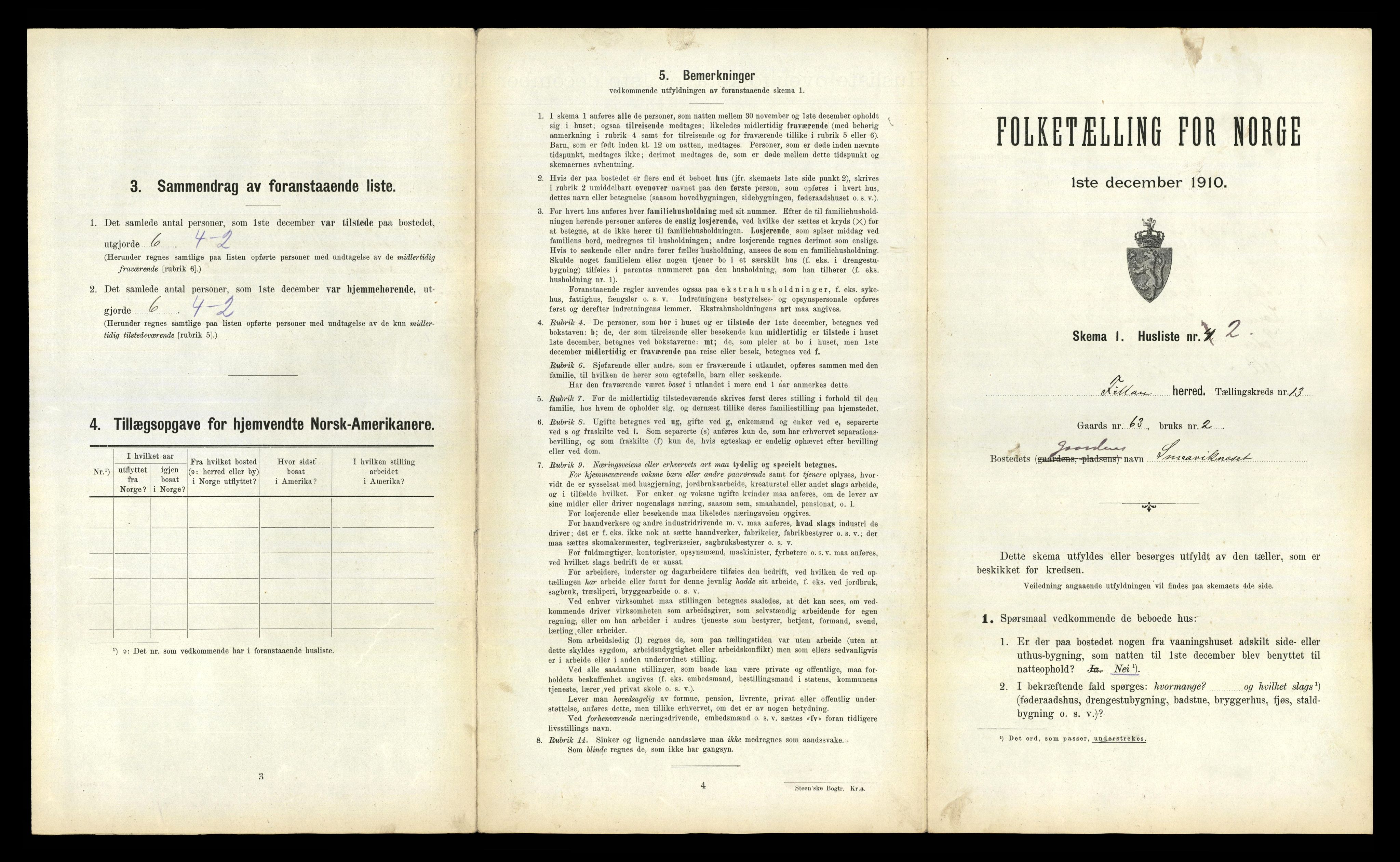 RA, 1910 census for Fillan, 1910, p. 877