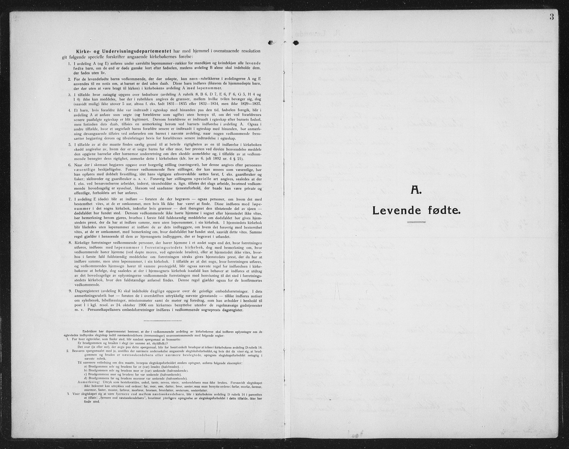 Ministerialprotokoller, klokkerbøker og fødselsregistre - Nord-Trøndelag, SAT/A-1458/731/L0312: Parish register (copy) no. 731C03, 1911-1935, p. 3