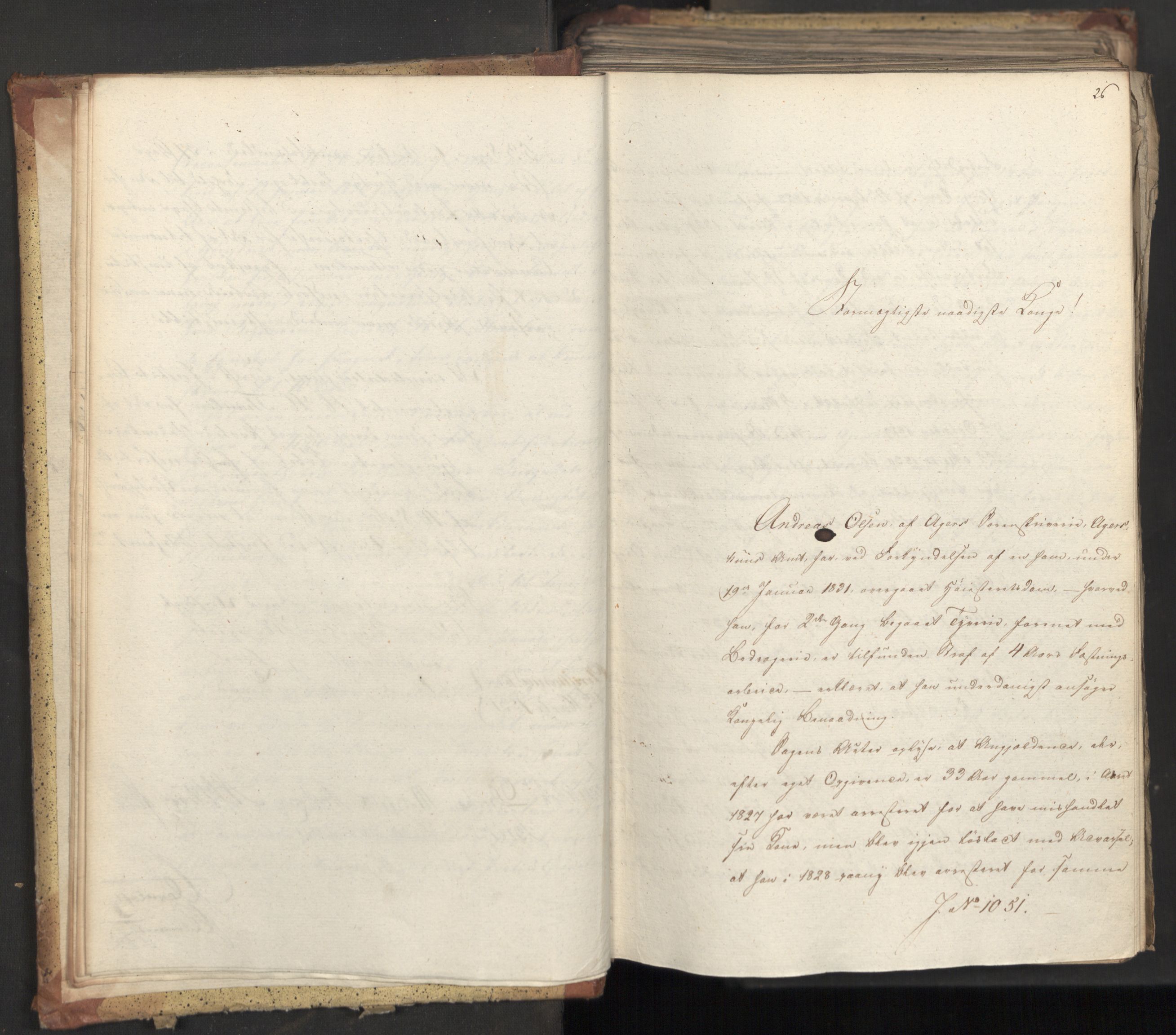 Statsrådsavdelingen i Stockholm, AV/RA-S-1003/D/Da/L0070: Regjeringsinnstillinger nr. 1047-1221, 1831, p. 13