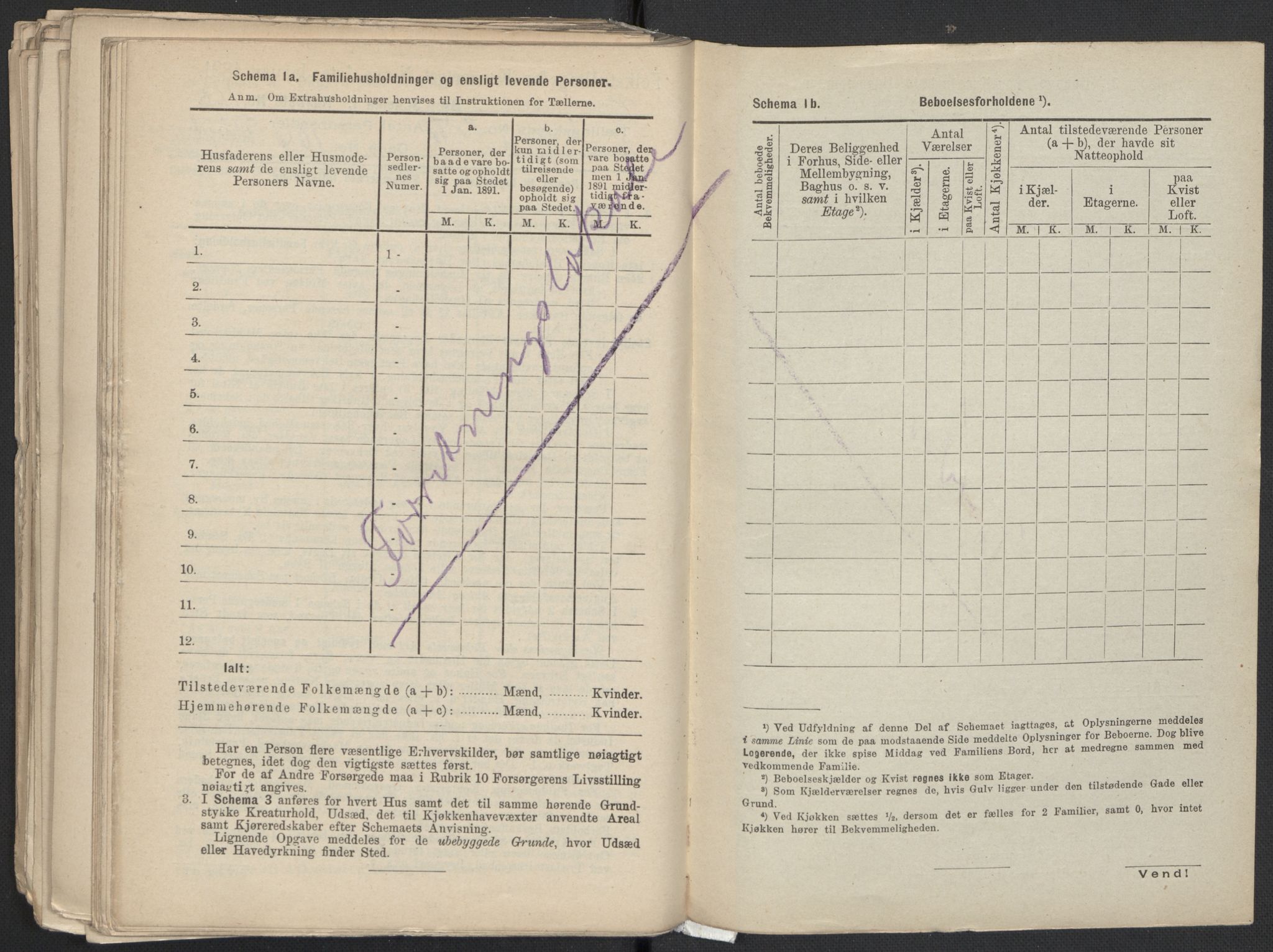 RA, 1891 Census for 1301 Bergen, 1891, p. 4015