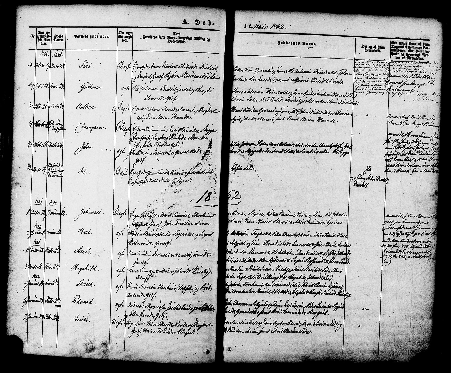 Ministerialprotokoller, klokkerbøker og fødselsregistre - Møre og Romsdal, SAT/A-1454/552/L0637: Parish register (official) no. 552A01, 1845-1879, p. 41
